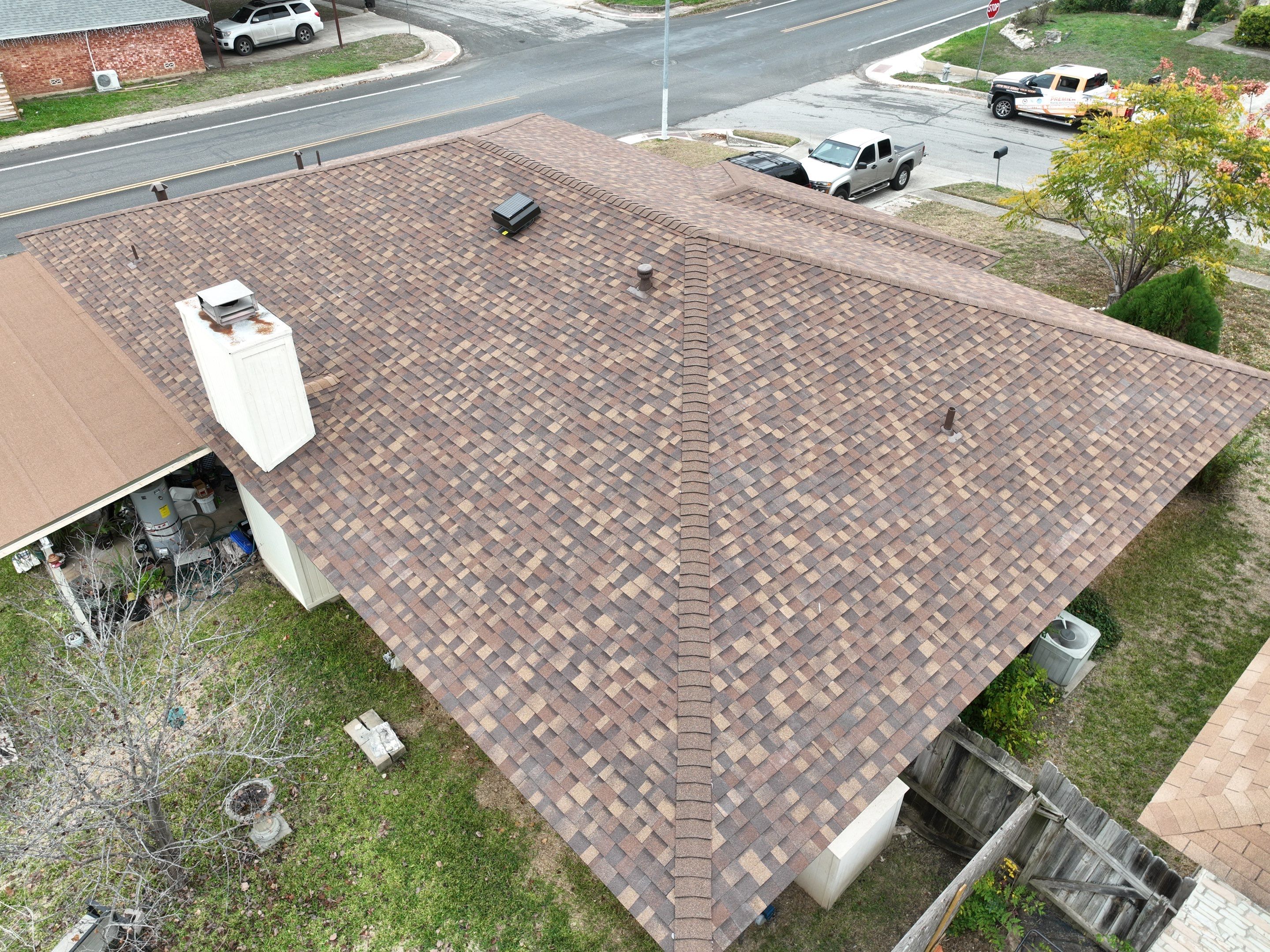 Residential Roof Replacement using Owens Corning Duration Designer 30 Year Laminate Shingle  by Premier Roofing and Contracting