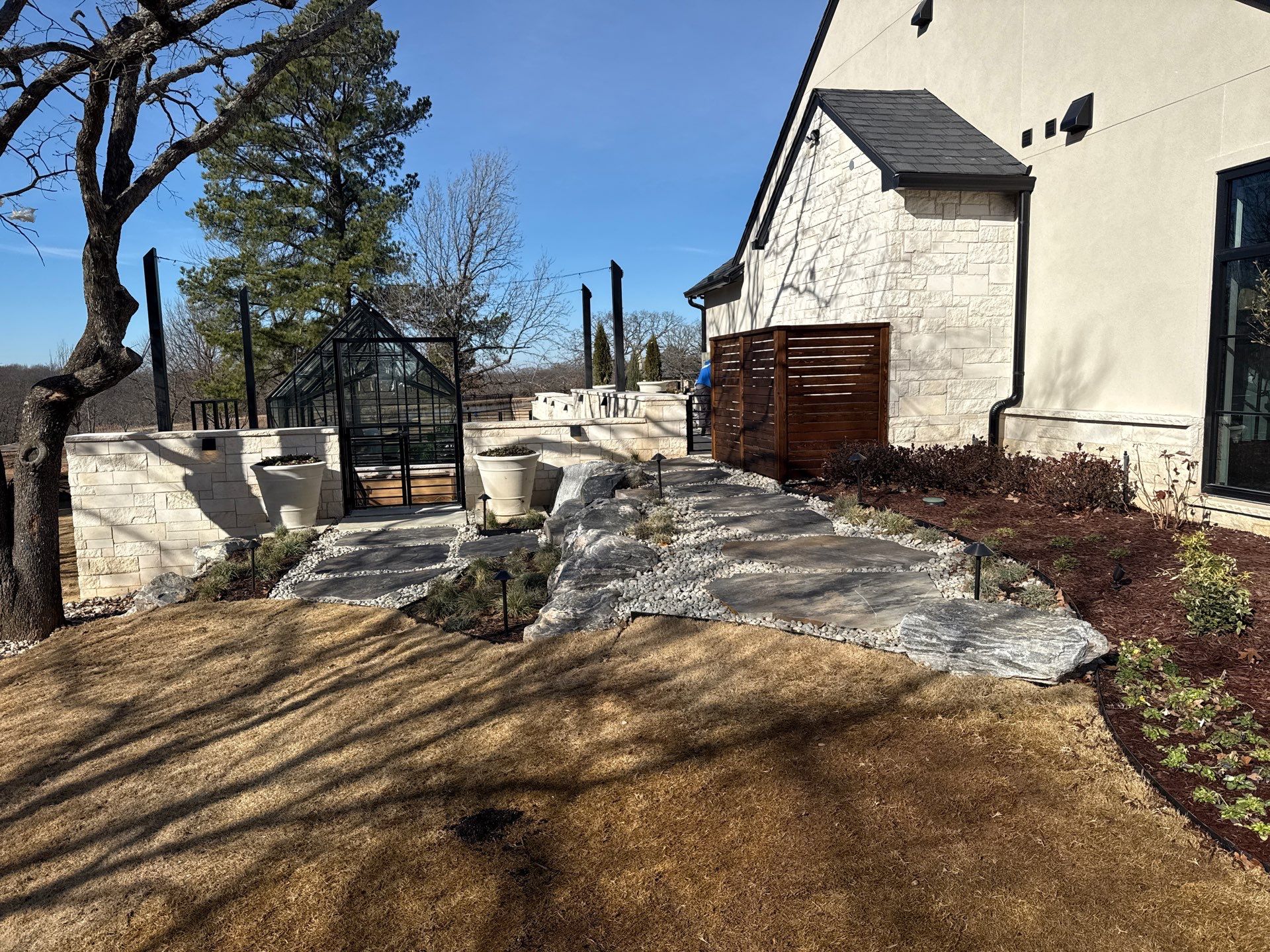 Project in Bixby by BA Lawns and Landscaping LLC 