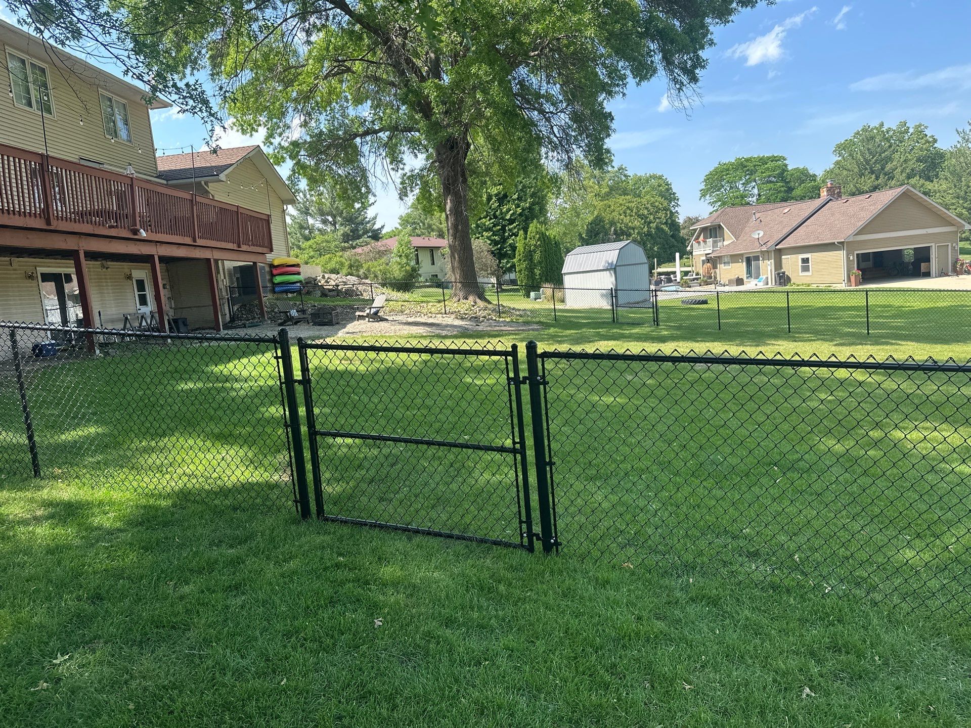Project in Cedar Falls by Perfect Picket Fence and Stain