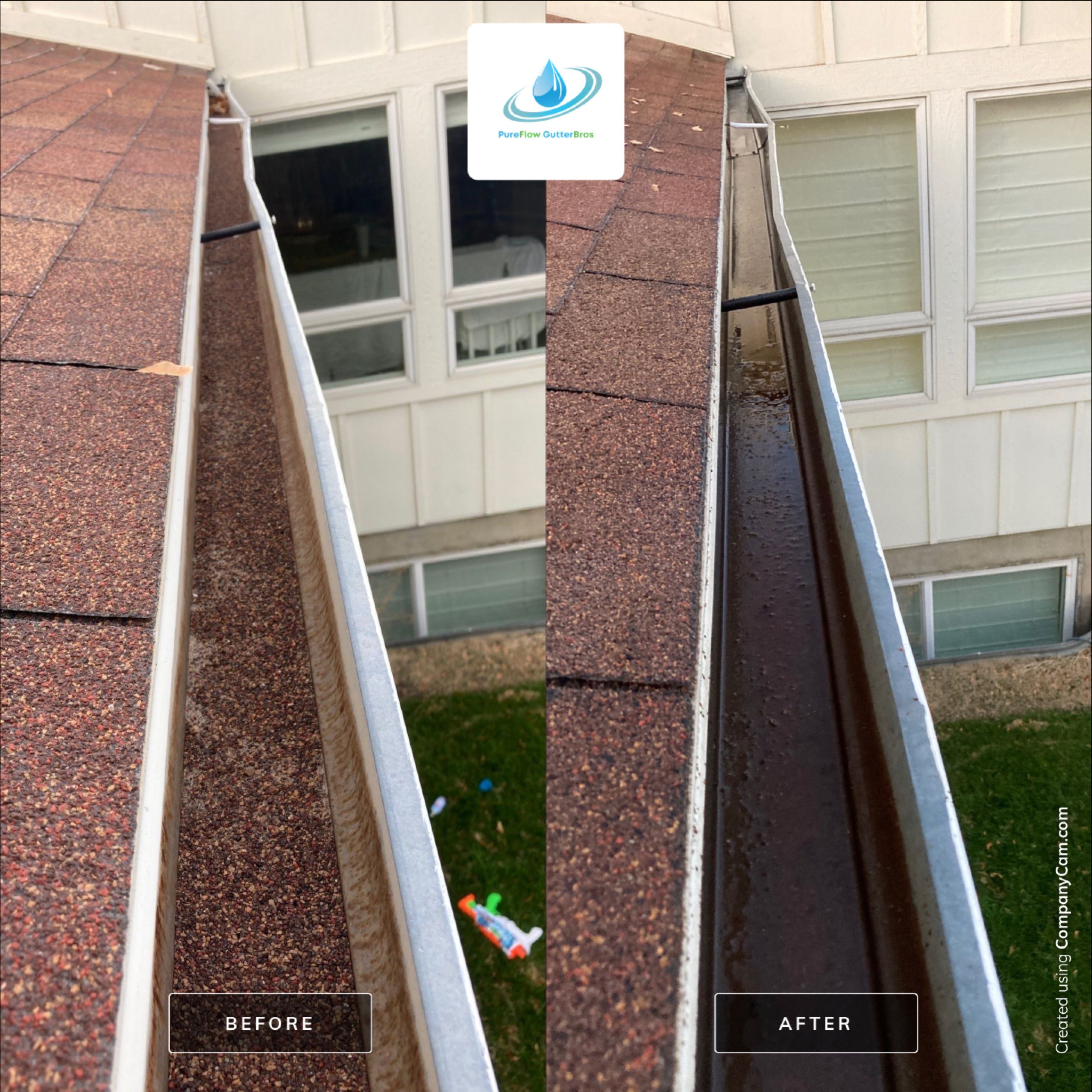 Project in Cottonwood Heights by PureFlow GutterBros