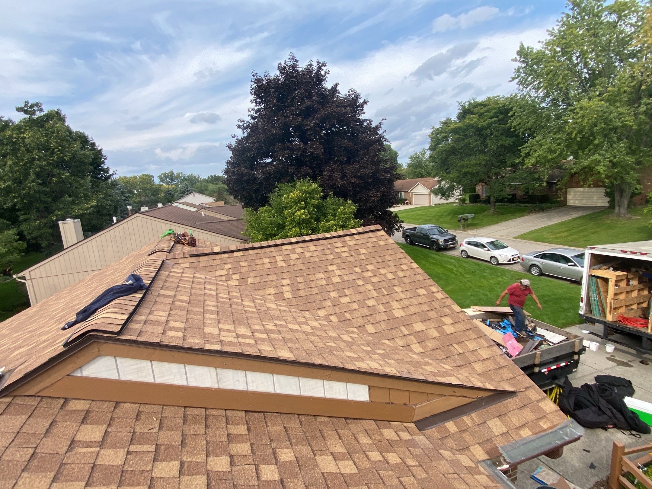 Roof Replacement using CertainTeed Landmark by 180 Contractors