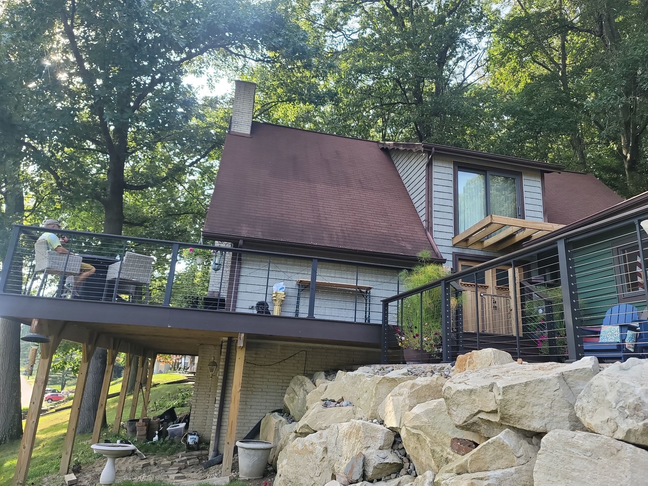 ATLAS PINNACLE COLOR: BURNT HICKORY DRIP EDGE: MUSKET BROWN by Eagle Eye Roofing