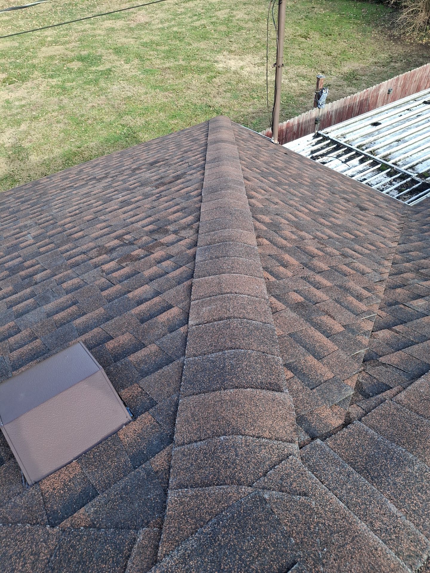 Residential Roofing Installation using GAF TImberline HDZ Hickory by Rainstoppers Roofing