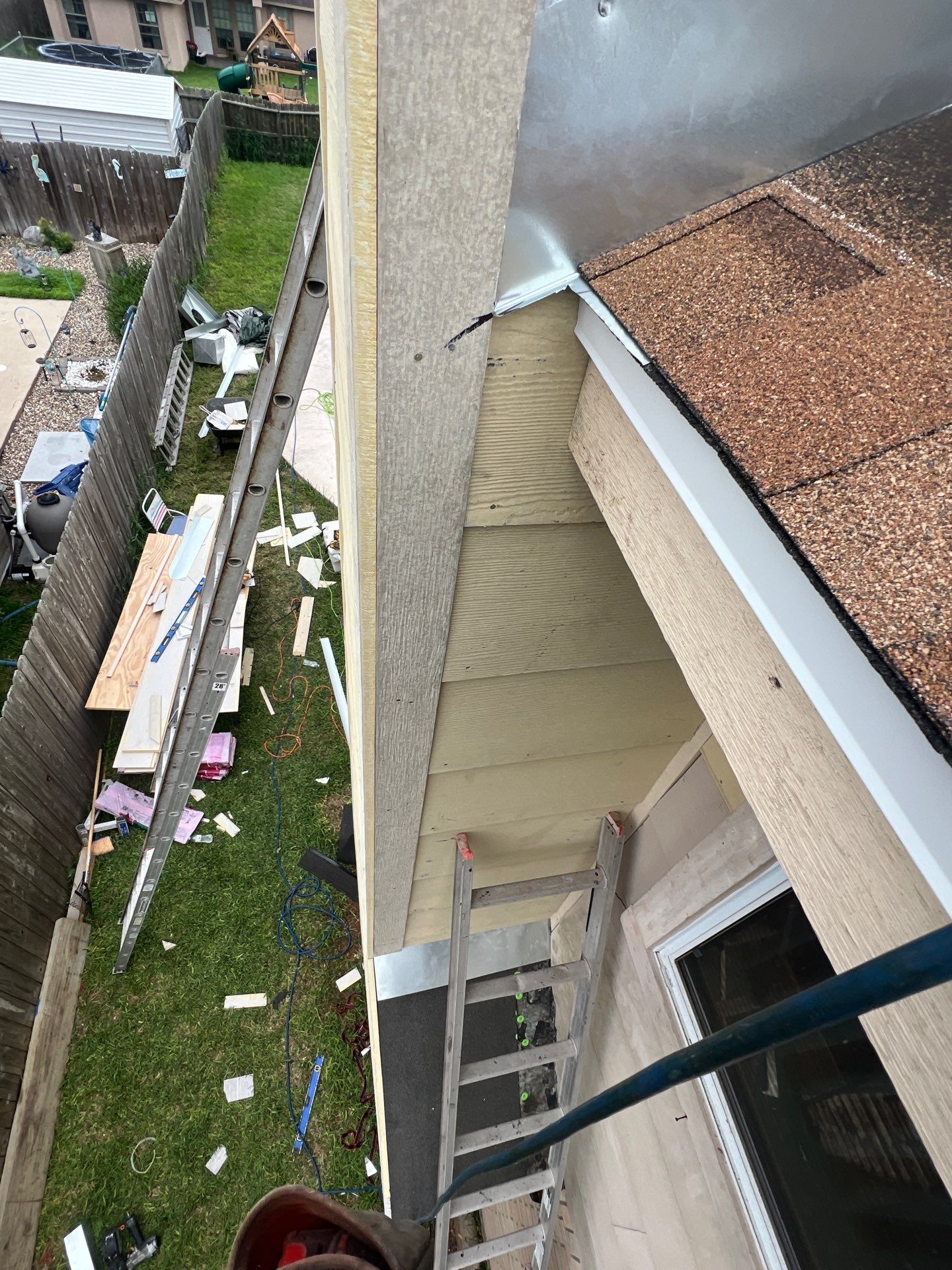 Chimney looks good but its BAD! by Bayfront Roofing and Construction