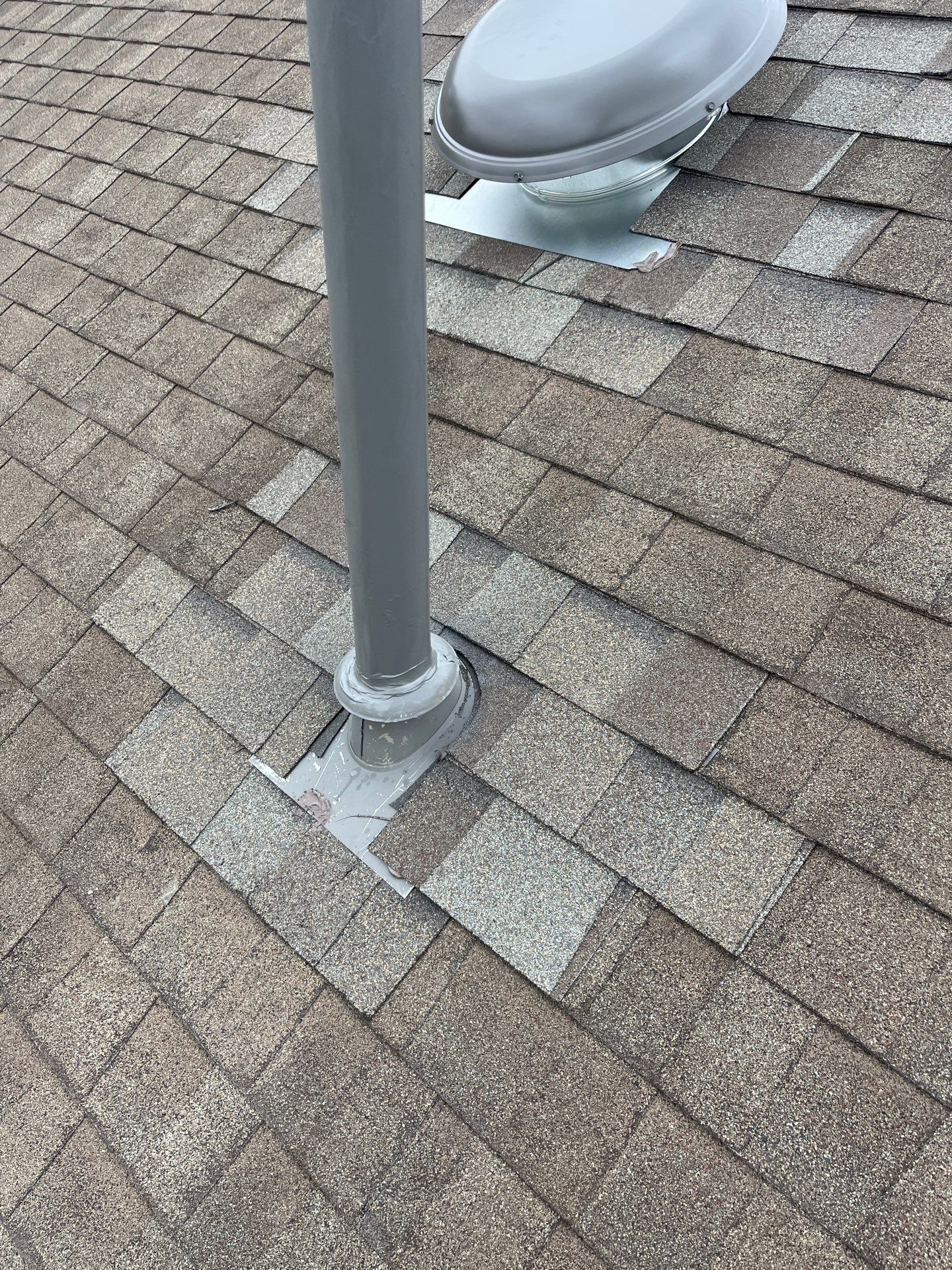 Hail Damage using Owen's Corning Duration (Lifetime) Shingles by Roof Repair Company