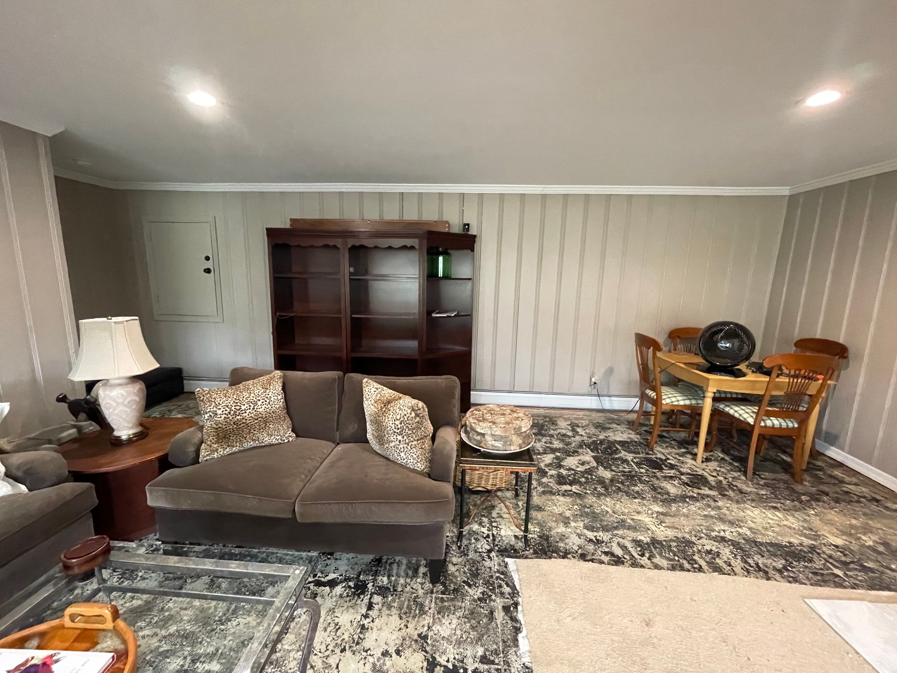 Basement Remodel using Cabinets by Home Concepts Construction