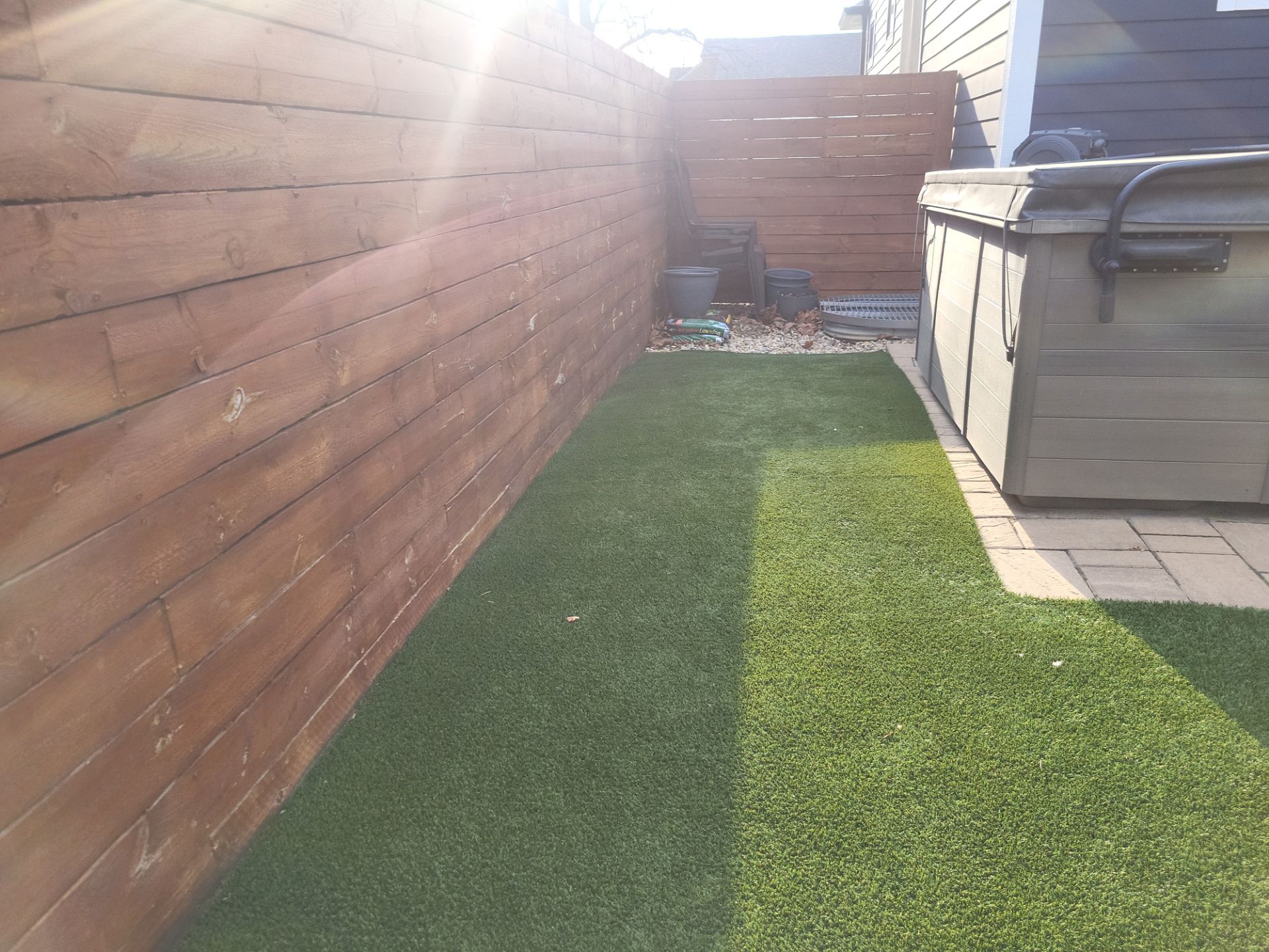 Backyard Lawn in Indianapolis by Southwest Greens Midwest