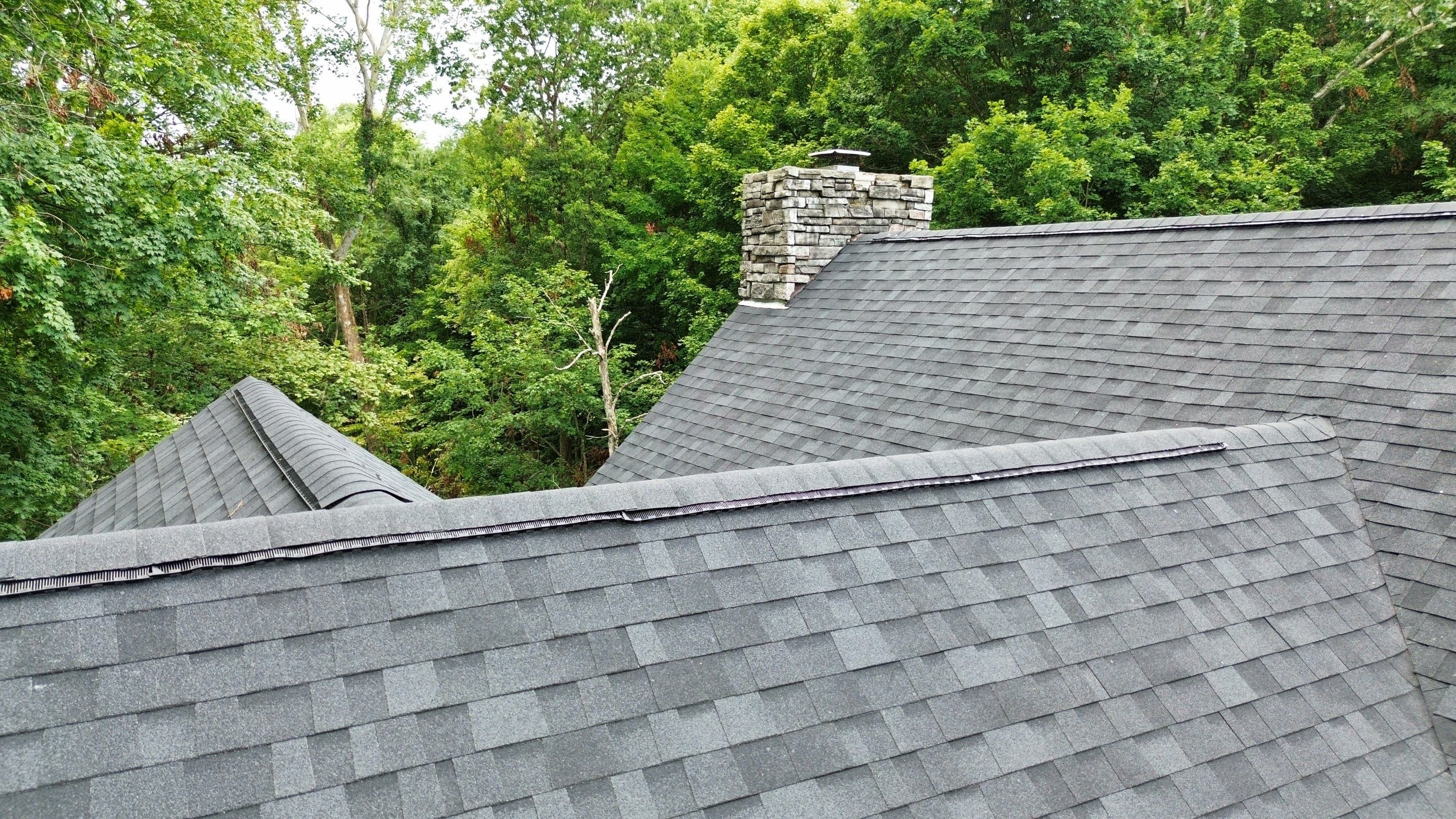 Residential Roofing Installation using Duration Series Shingles - Onyx Black by RoofX 