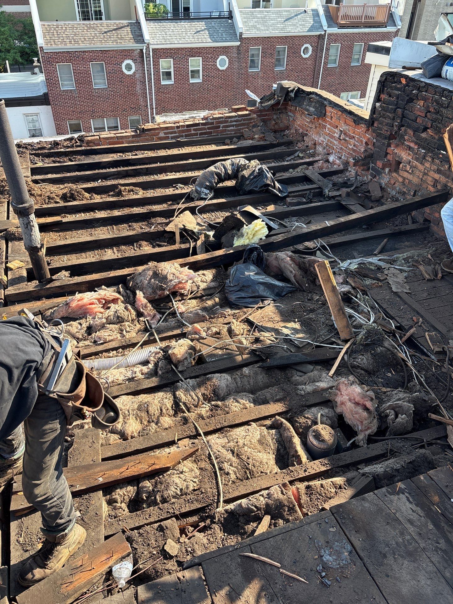 Roof replacement by Philadelphia Quality Roofing