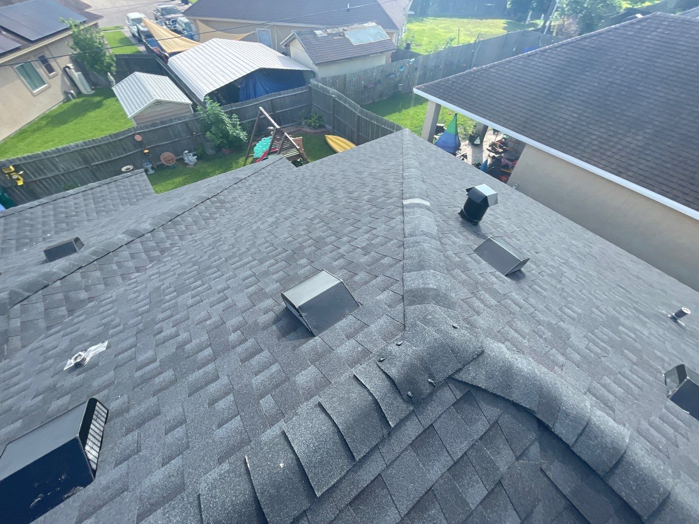 Residential Roofing Installation using GAF Timberline HDZ by Lighthouse Roofing