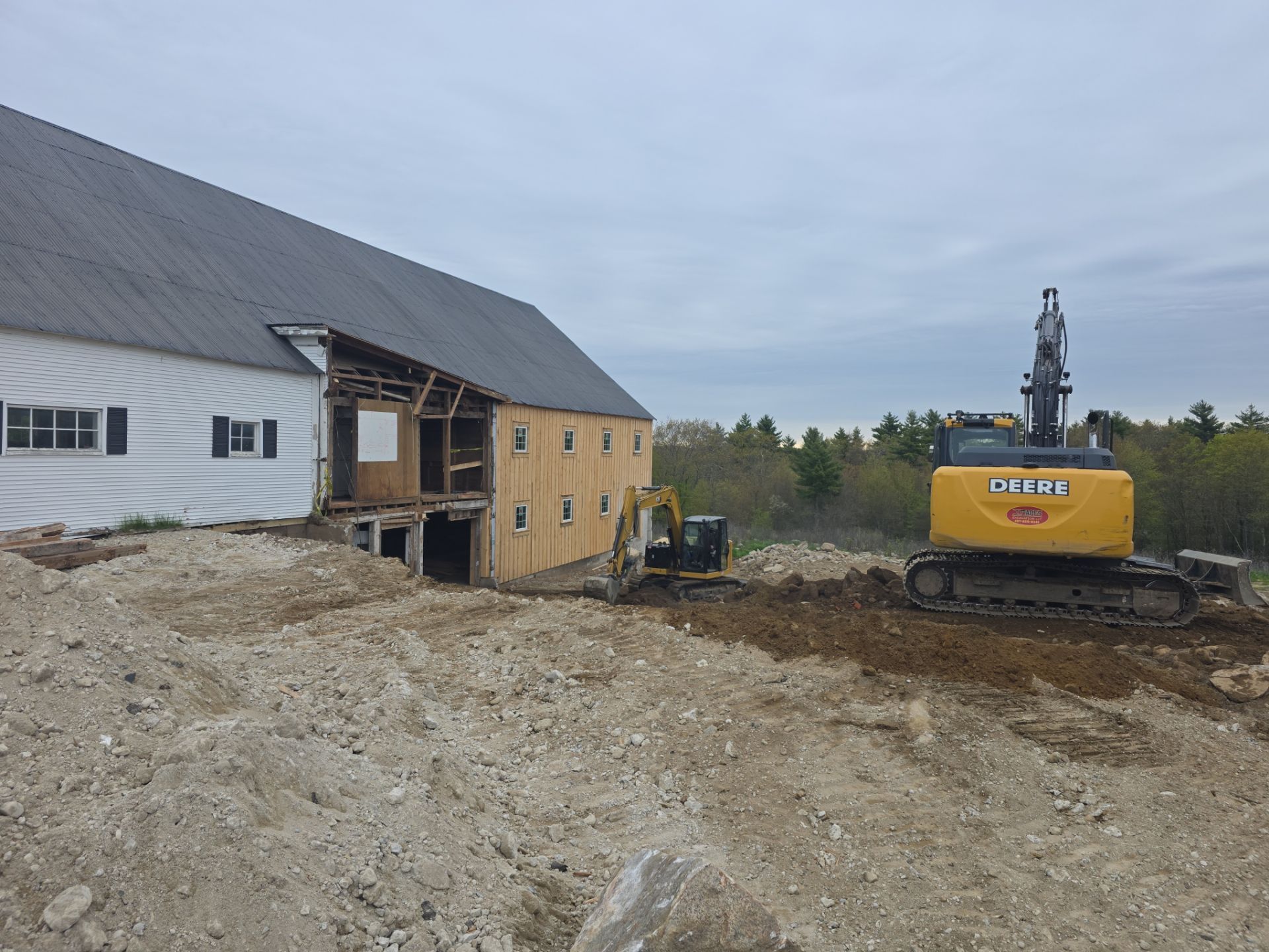 Barn Restoration and Board-and-Batten Siding Installation in Hansons Ridge by B's Roofing & Construction LLC