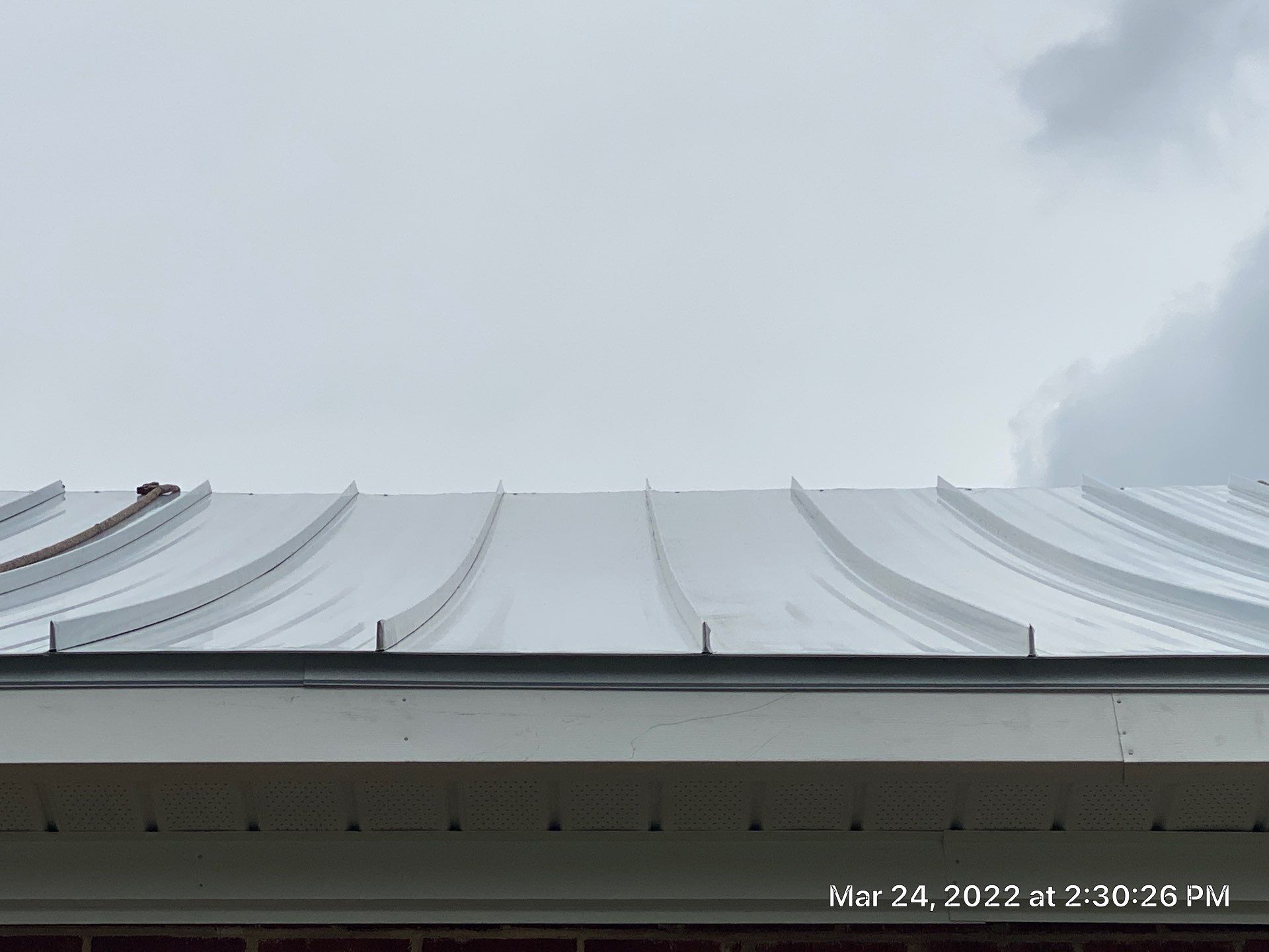 Primitive Baptist Church using Standing Seam Metal by Just In Time Roofing and Restoration