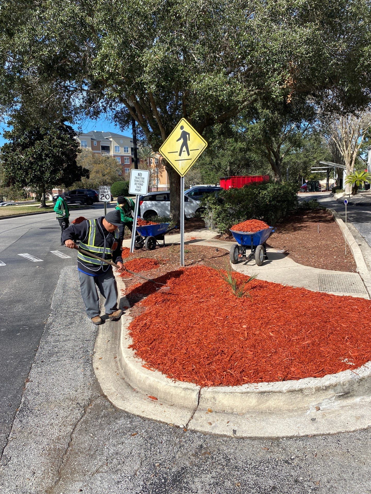 Larry’s Giant Subs | Rock & Mulch by ProGreen Services