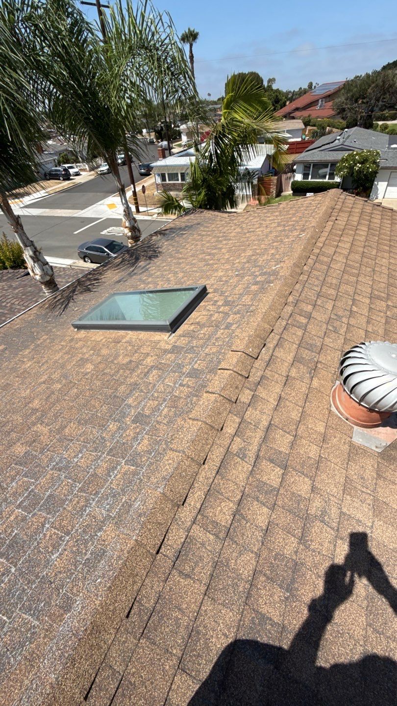 Asphalt Shingle Roof Repair and Fascia Maintenance in San Diego by Reliable Roofing San Diego Inc.