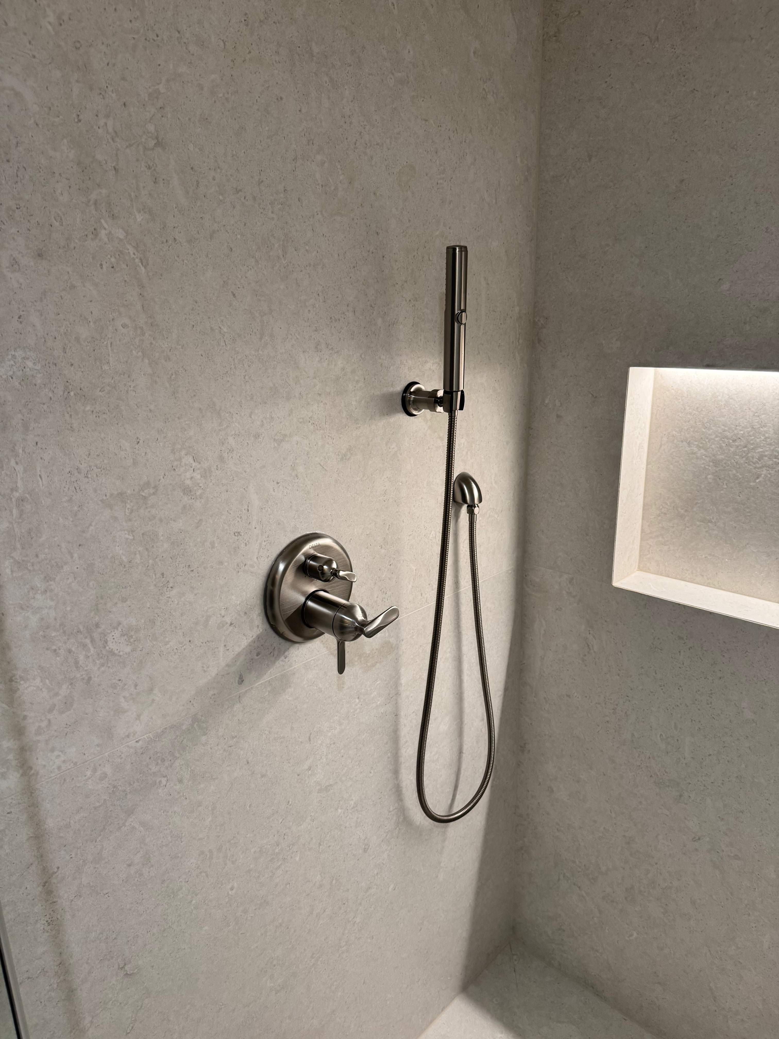 Master bathroom remodel by Prudencio