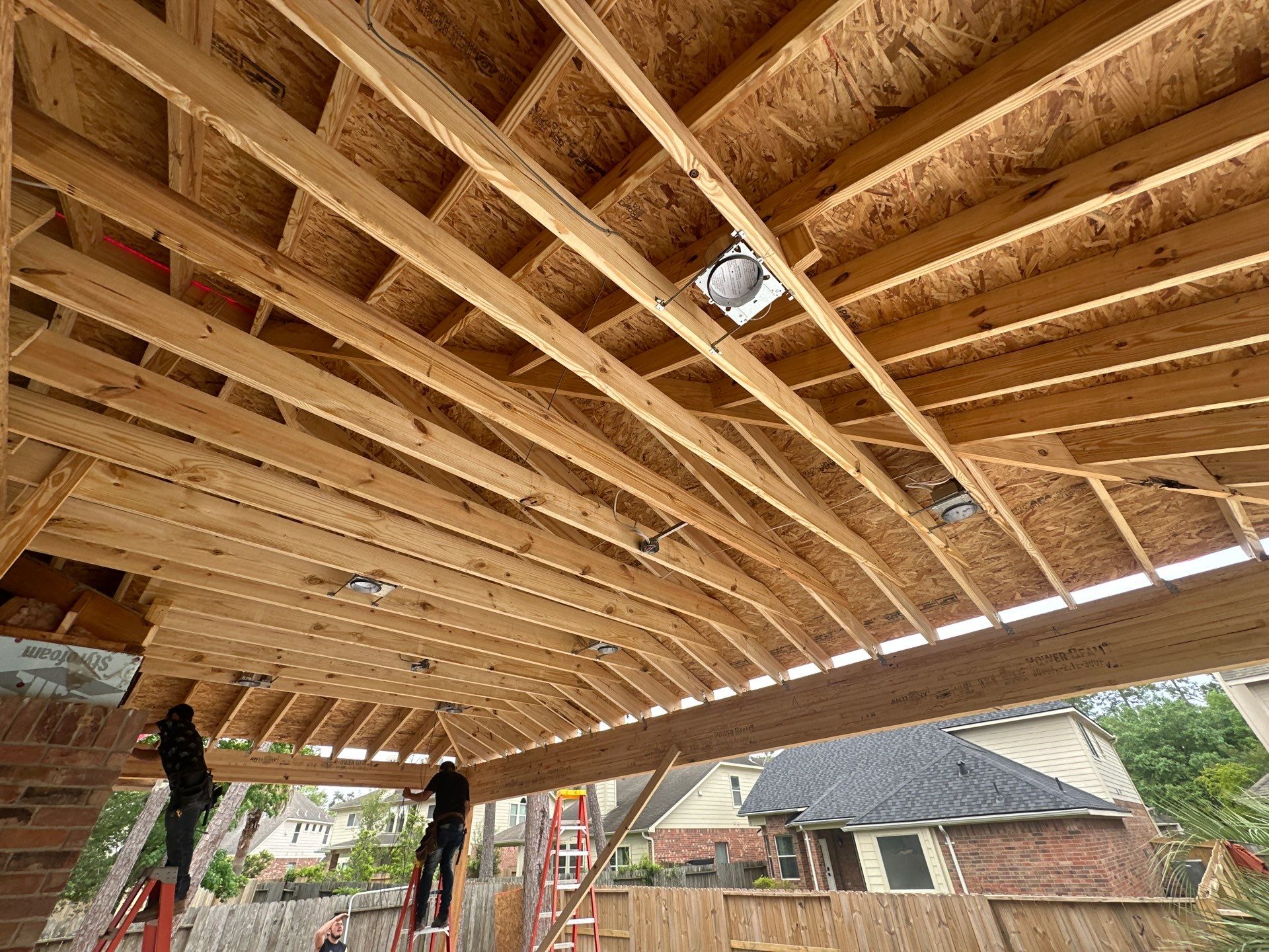 Pool, Patio Cover and Summer Kitchen in Sterling Ridge by SophAlx LLC
