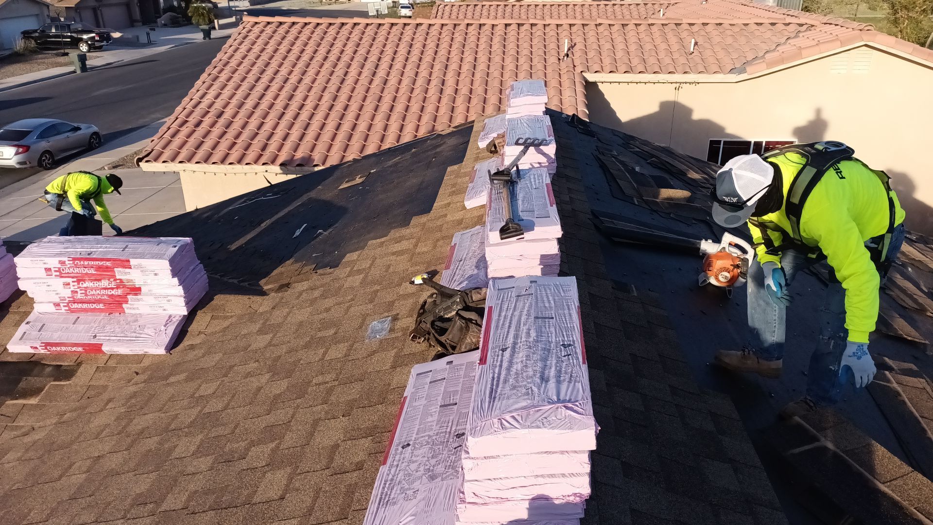 Estate Gray Shingles by Reimagine Roofing