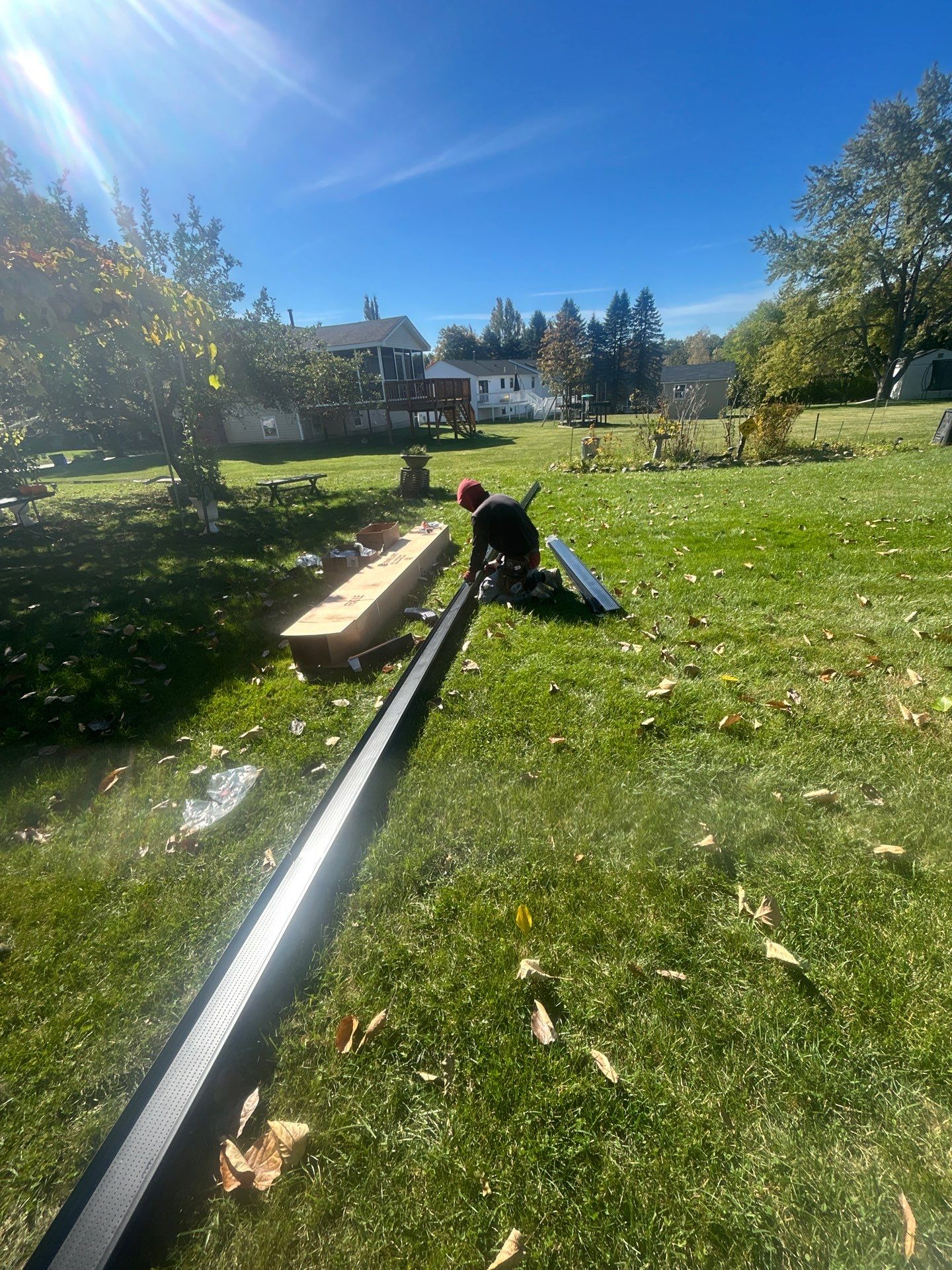 Seamless Black Gutter & Fascia Upgrade | Methuen, MA by Mighty Dog Roofing of Greater Middlesex County