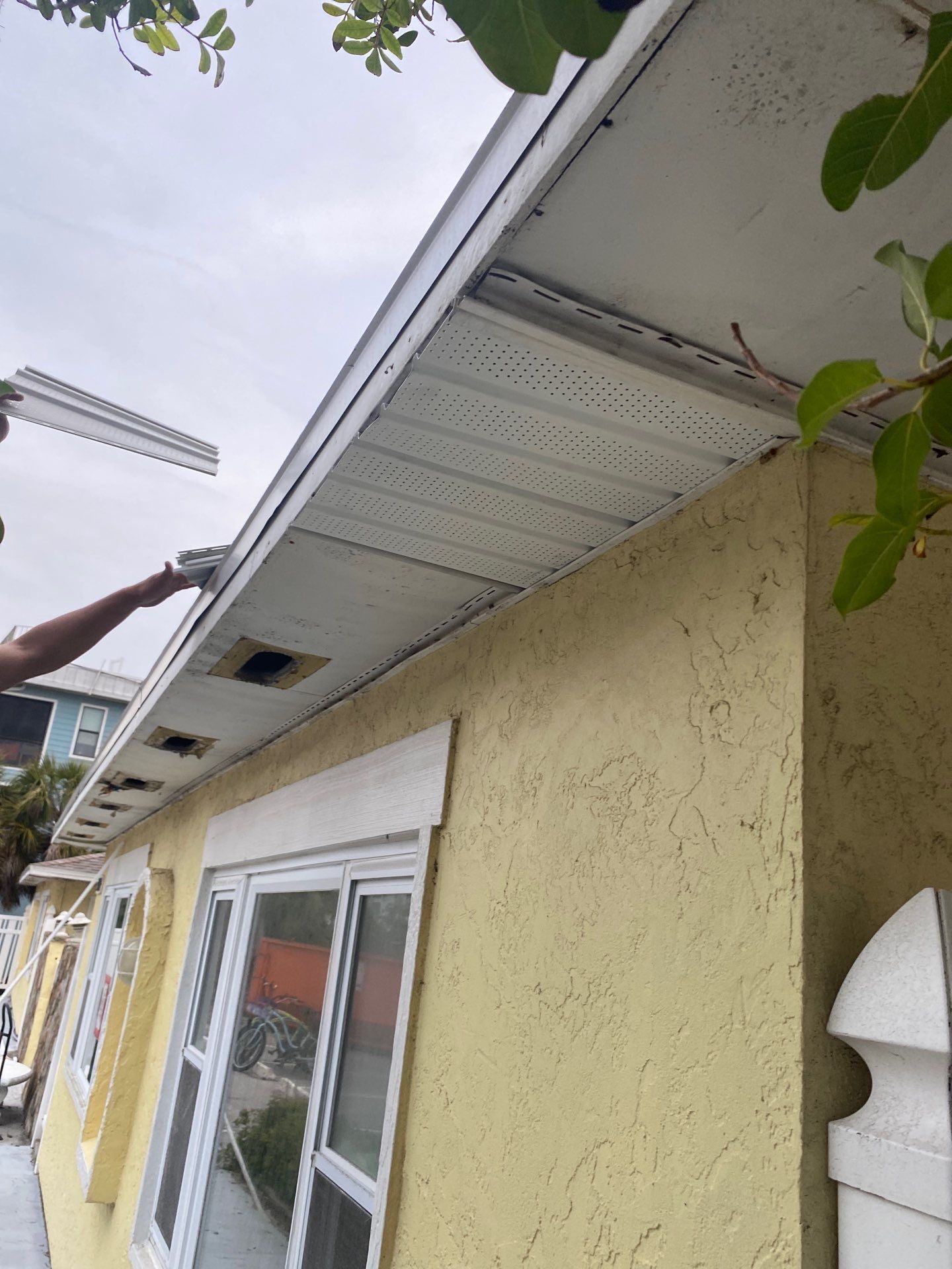 Soffit Ventilation Enhancement in Holmes Beach FL by Gutter Professors