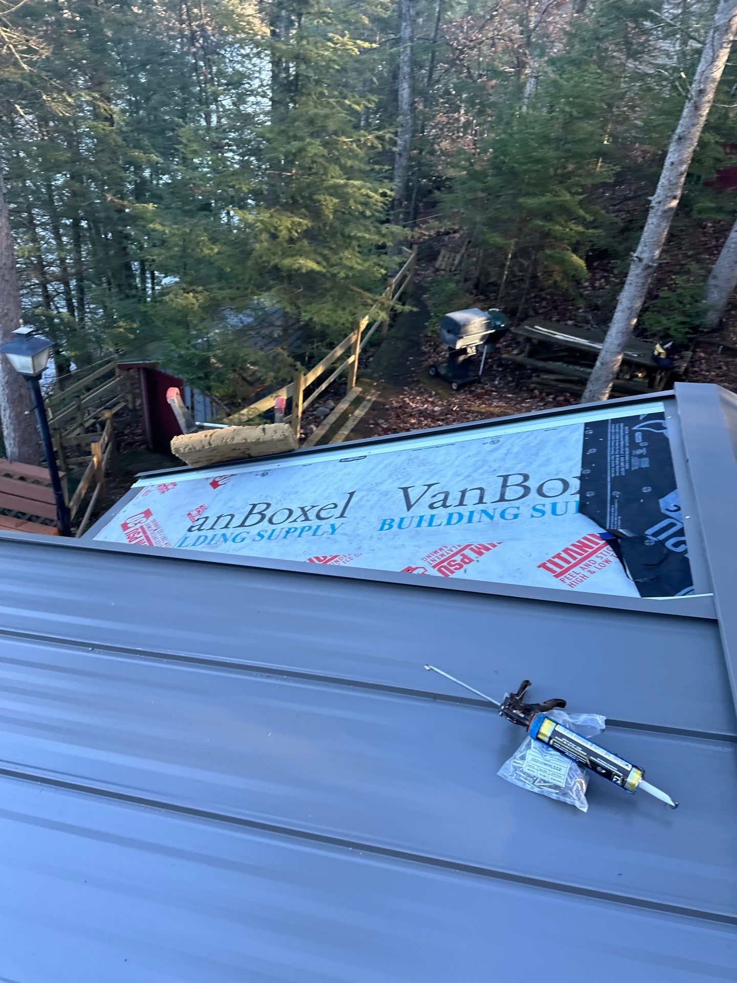 Standing Seam Roof  using Standing Seam Metal 26 Guage by Stendahl Services