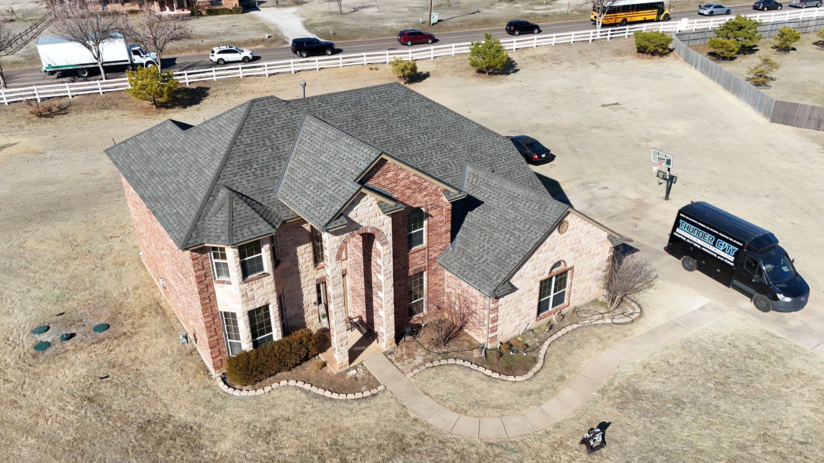 Residential Roofing Installation using titan xt wwd by Thunder City Roofing