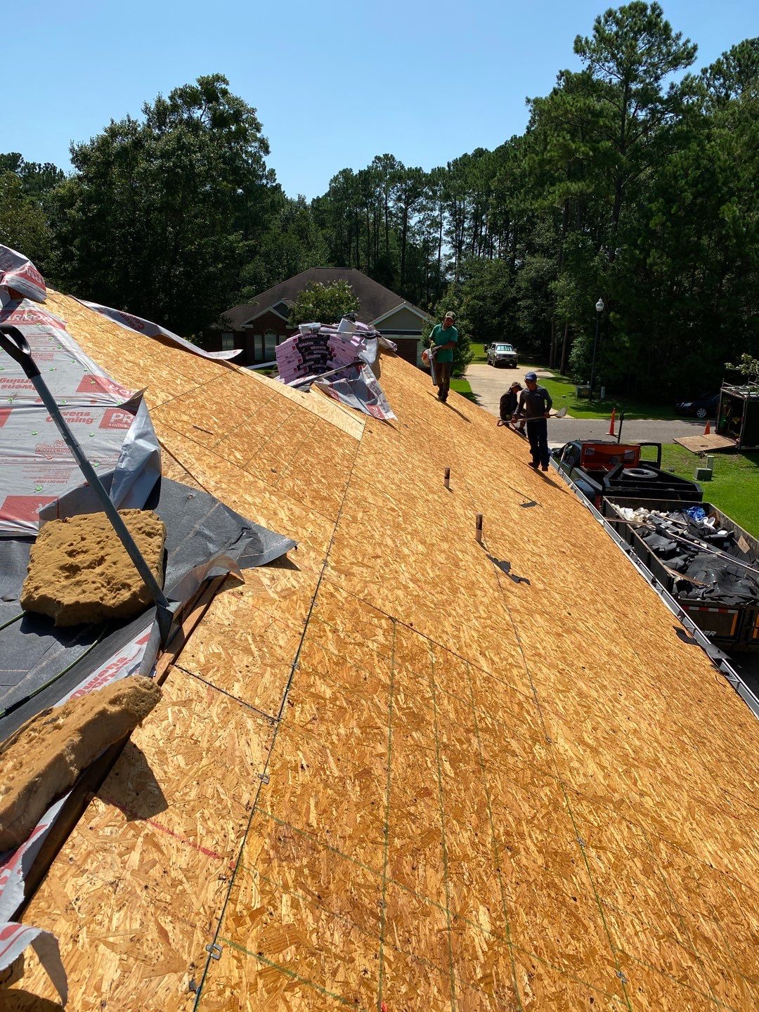 Commercial Roofing Installation using Roof Replacement by American Roofing & Construction LLC