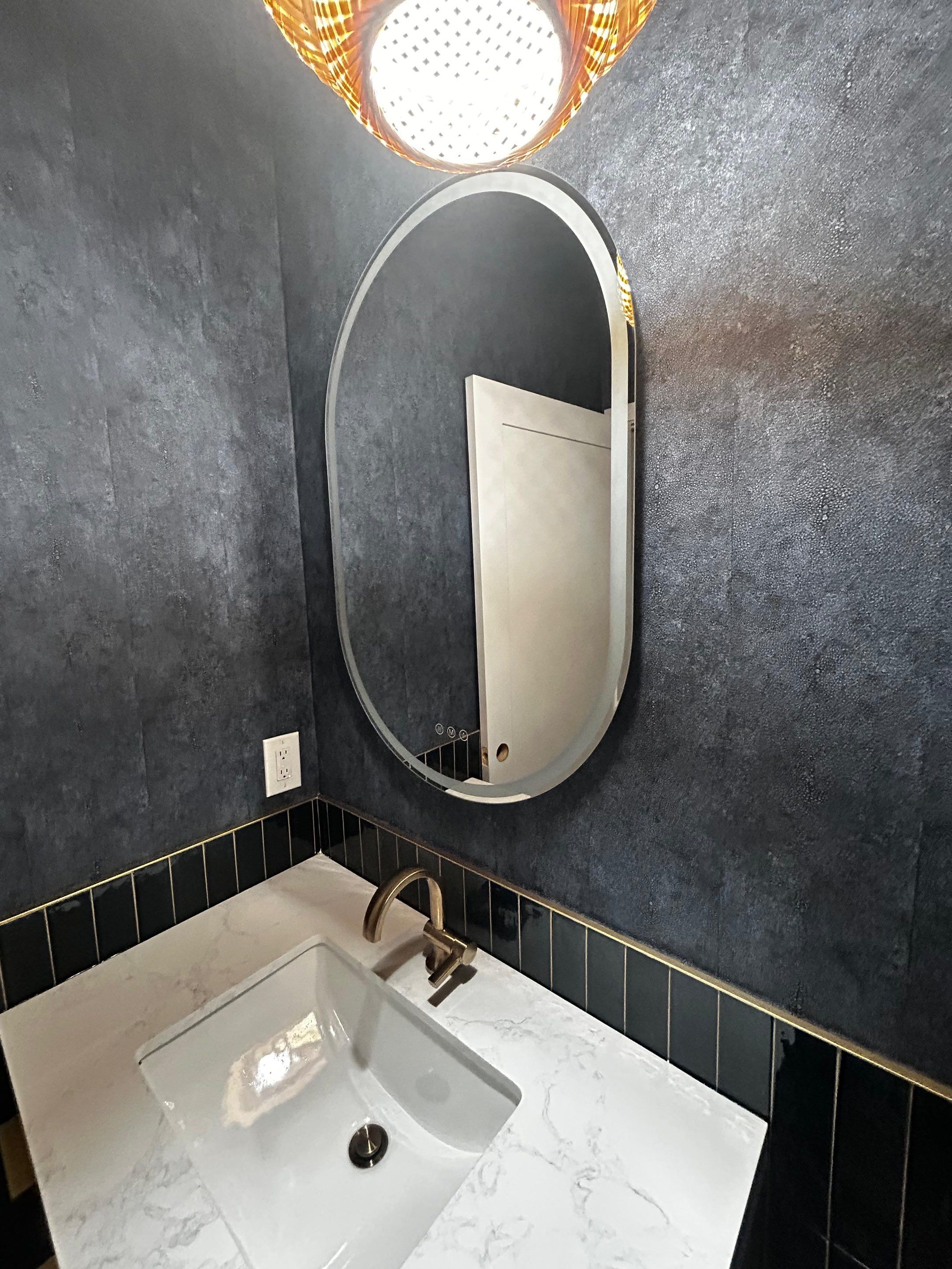 Master Bathroom, Main Floors & Powder Room - Delray Beach by Hevi Tile