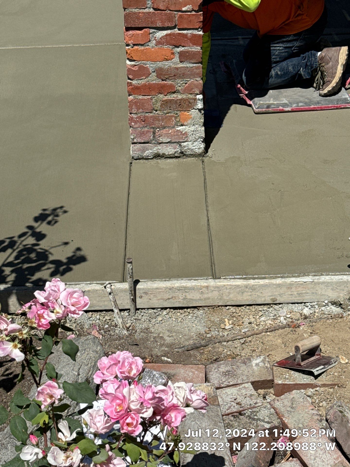 Susan | Concrete Patio by Jireh Asphalt & Concrete Inc 