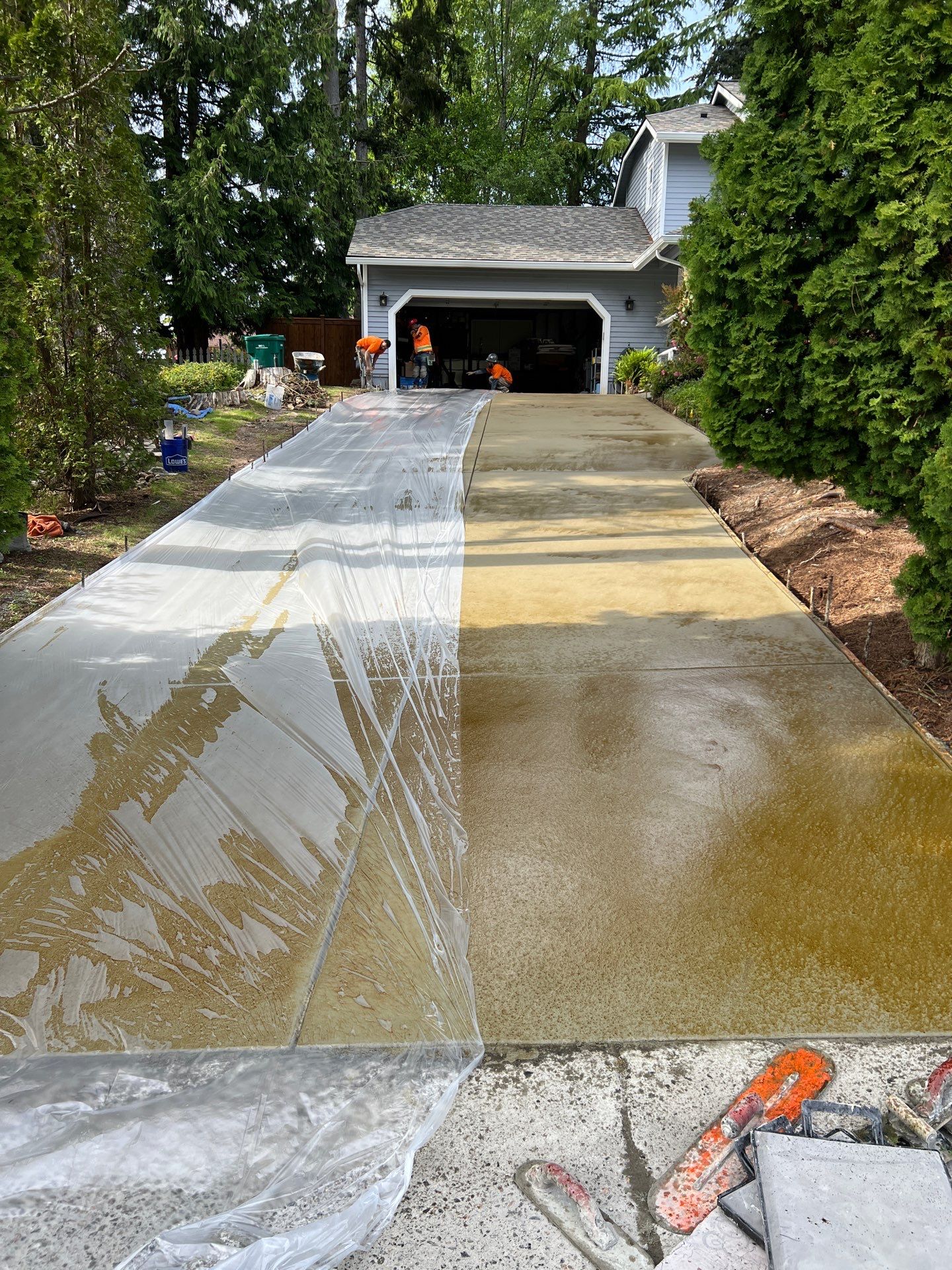 Debbie | Concrete Driveway by Jireh Asphalt & Concrete Inc 