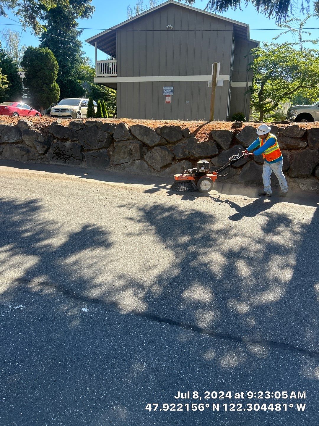 Dana | Sealcoat Parking Lot   by Jireh Asphalt & Concrete Inc 