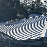 24ga 1" Nail-Strip Mill Finish by Total Roofing System The Metal Roof Experts