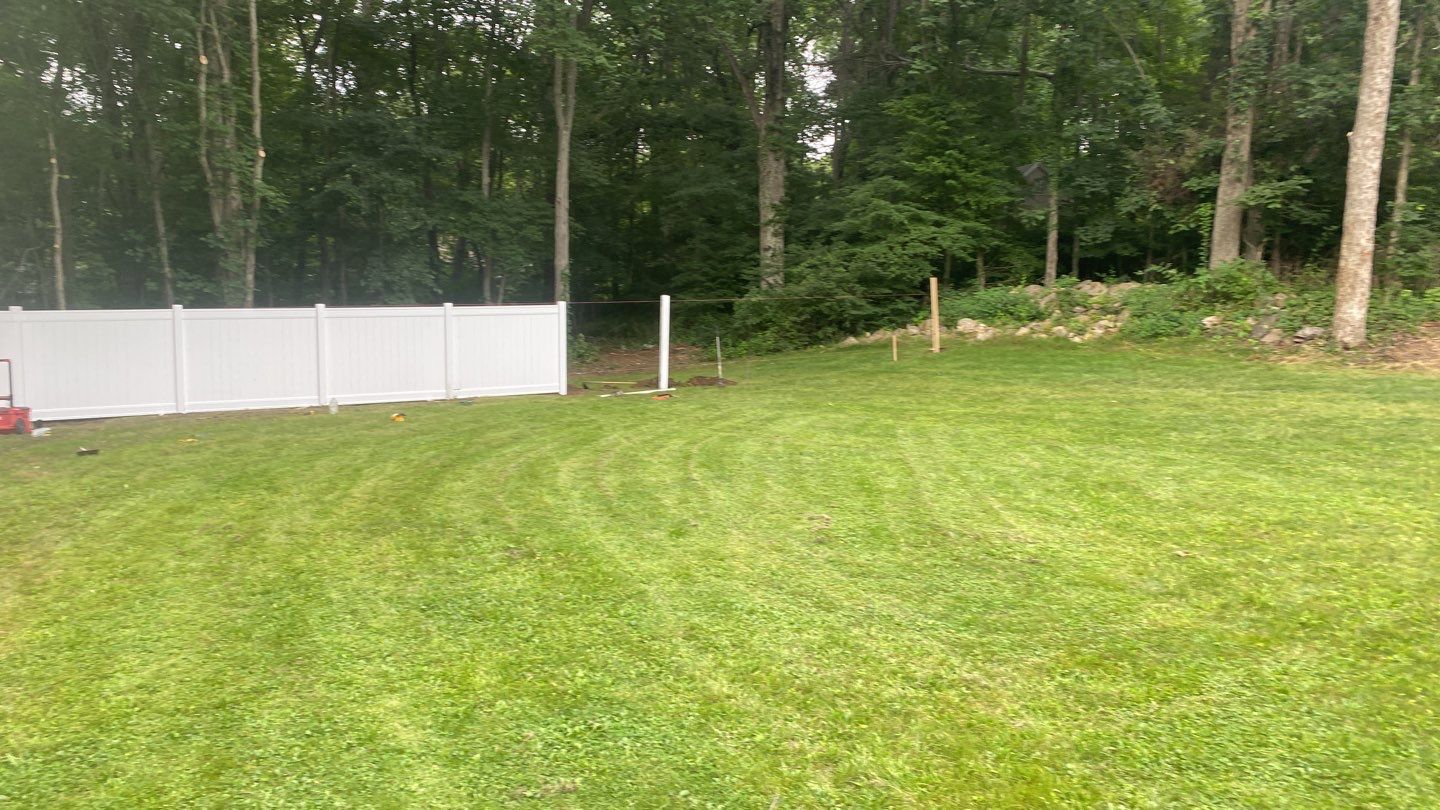 Fence Installation using Vinyl Fence 6ft Privacy by A Plus Exterior