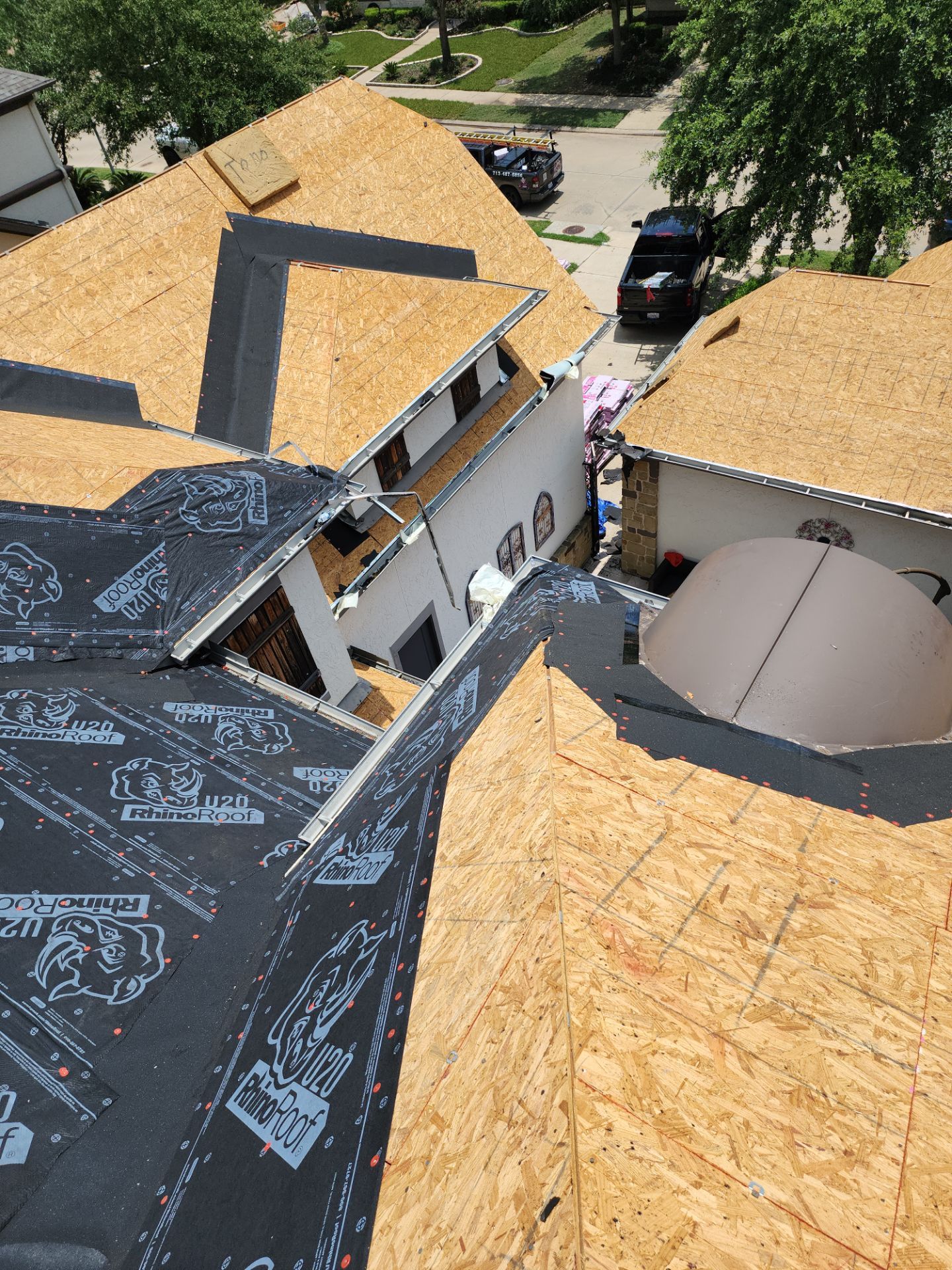 Residential Roofing Repair using Owen's Corning Duration (Lifetime) Shingles by Roof Repair Services LLC