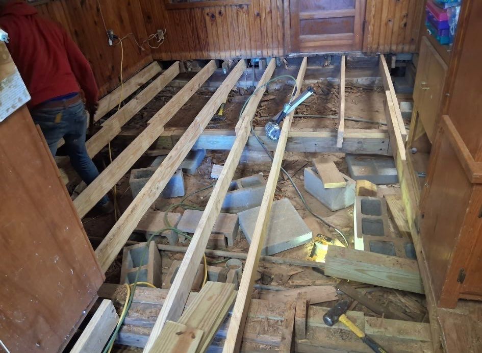 Replace Home floor and foundation rotted out - Crocket Texas by Harden Enterprise Services LLC
