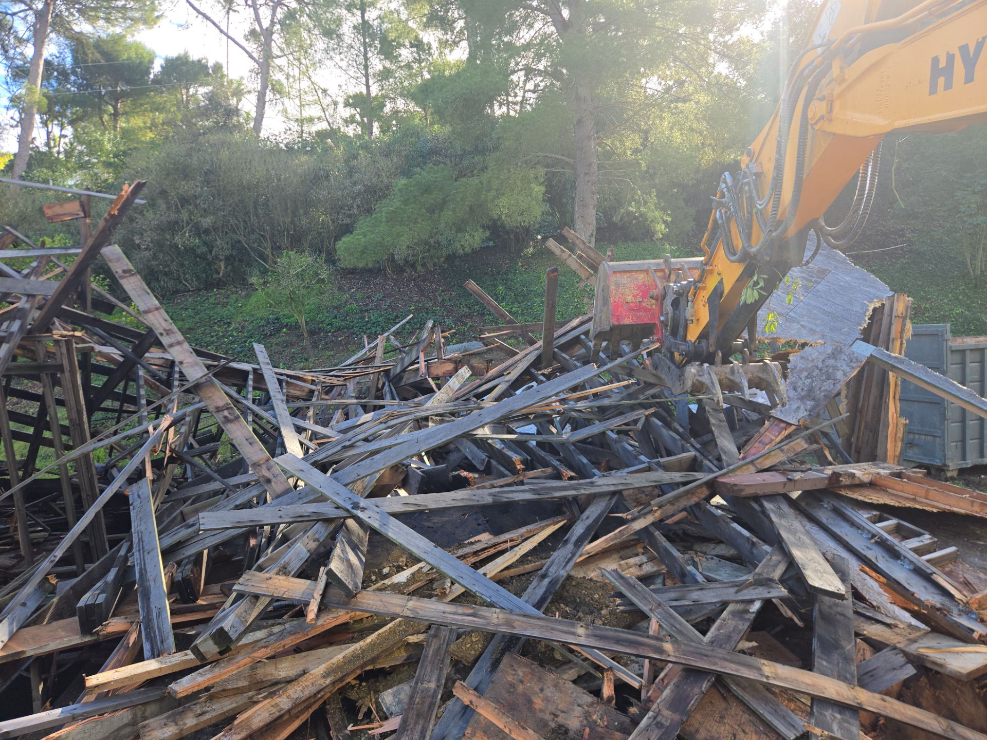 Rolling Hills- Full building Demolition by Ramirez Demolition Services Inc