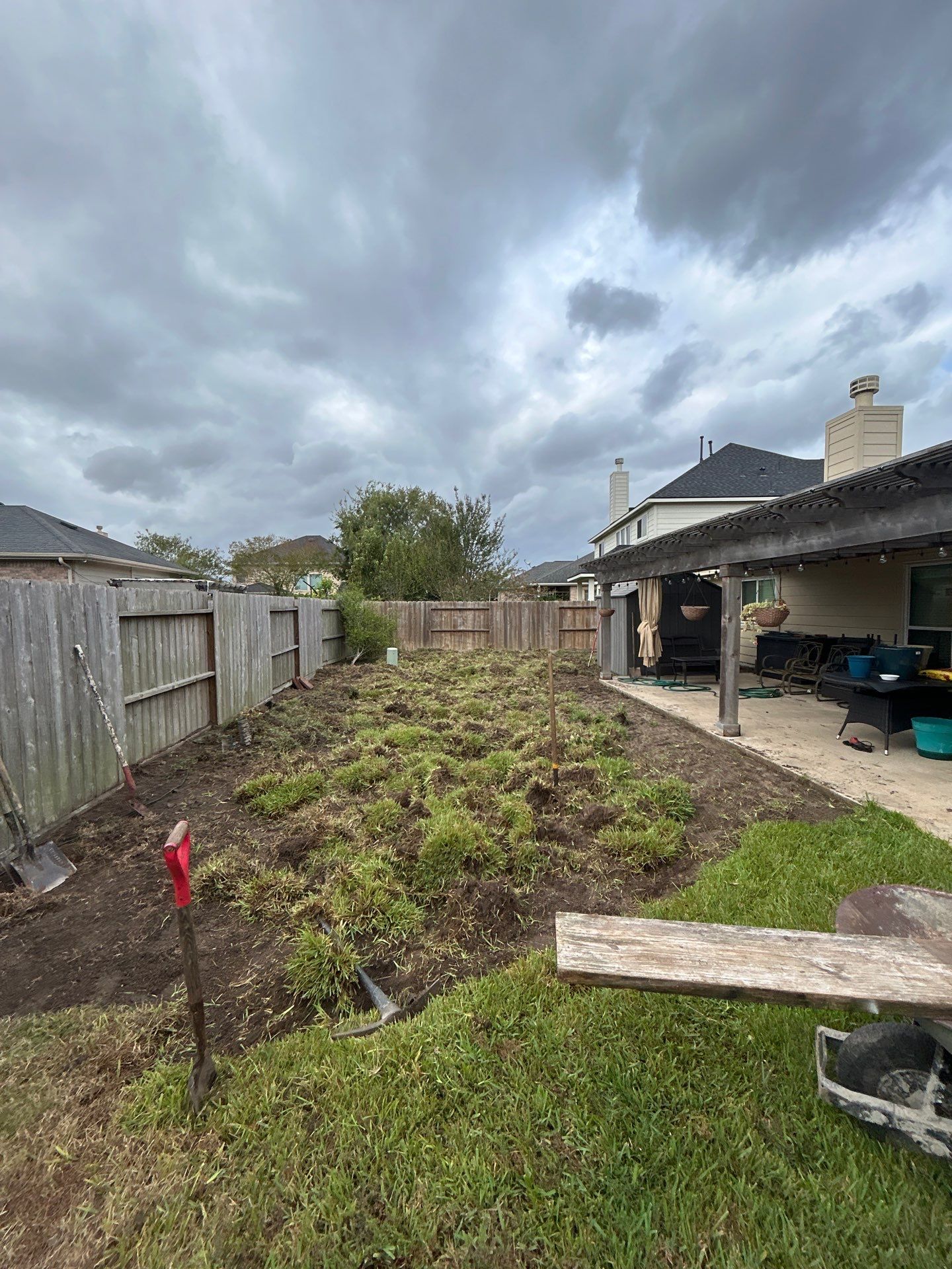 🌳 Mr. Gary – Stormwater Protection & Landscape Renewal by Texas Urban Elements