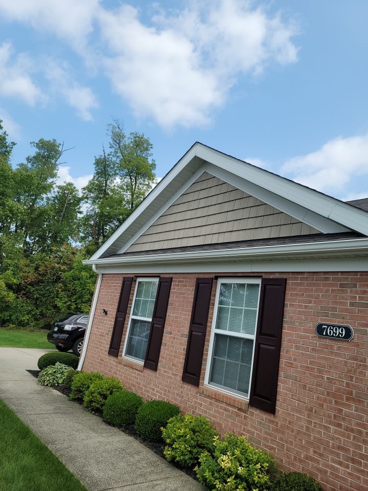 ATLAS PINNACLE PRISTINE COLOR: WEATHERED WOOD DRIP EDGE: WHITE by Eagle Eye Roofing