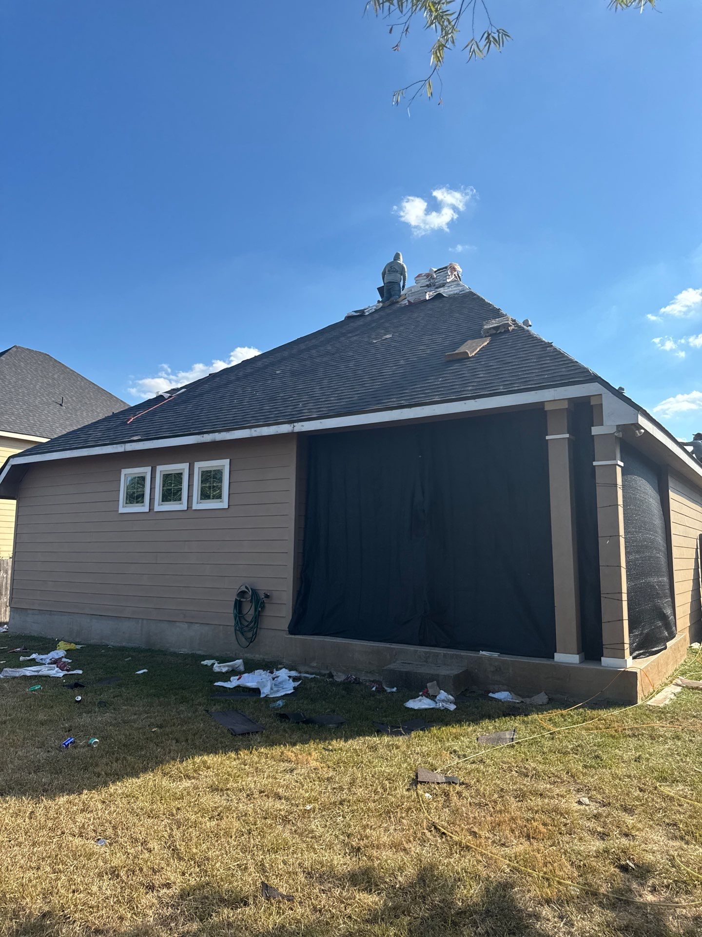 Residential Roof Replacement using GAF NATURAL SHADOW - CHARCOAL by Elite Roofing LLC