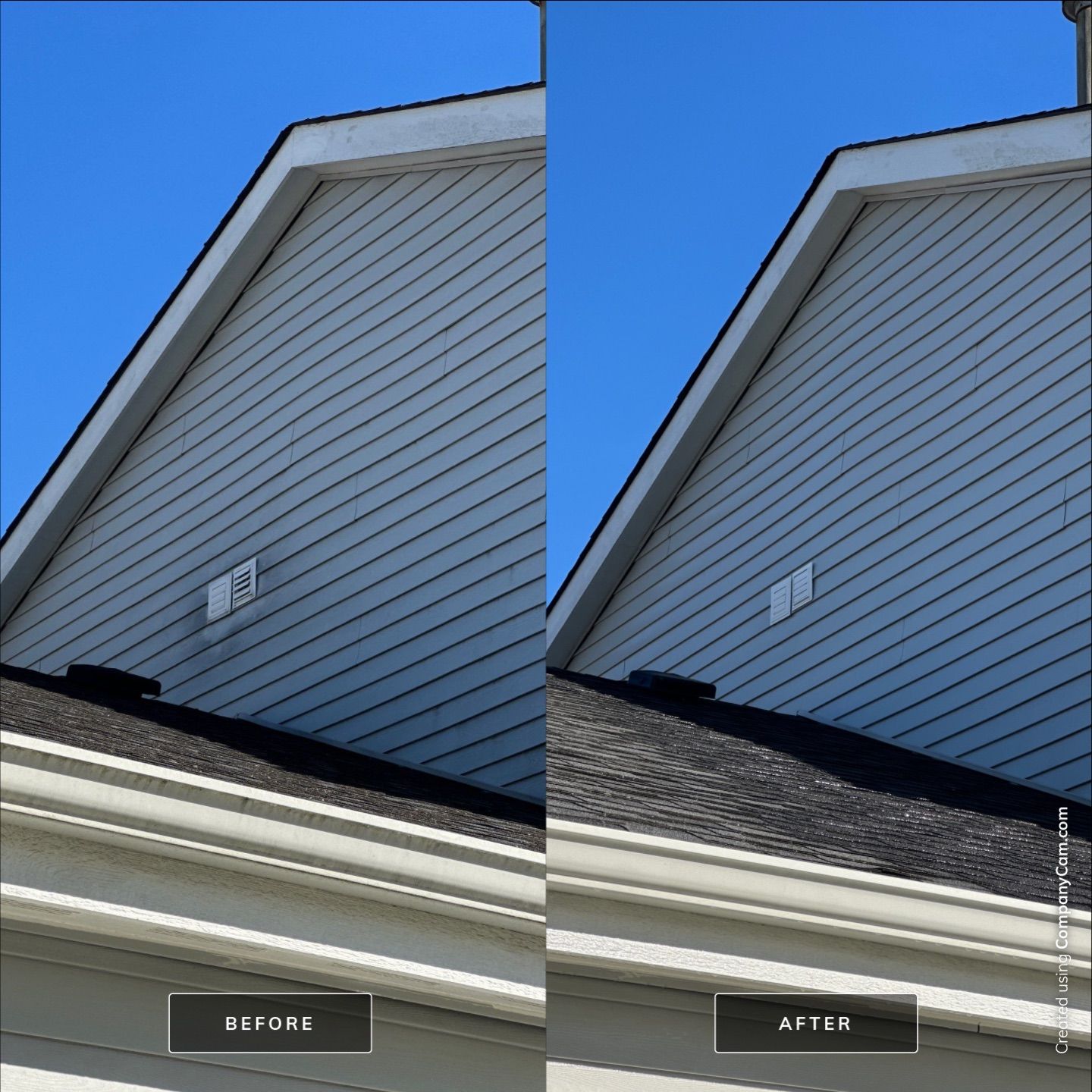 Project in Crystal Lake by Simmons Power & Soft Washing