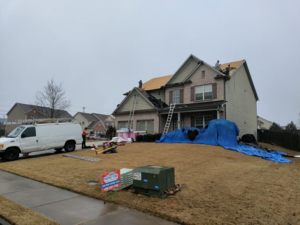 Residential Roofing Installation using Owens Corning by Inspector Roofing and Restoration