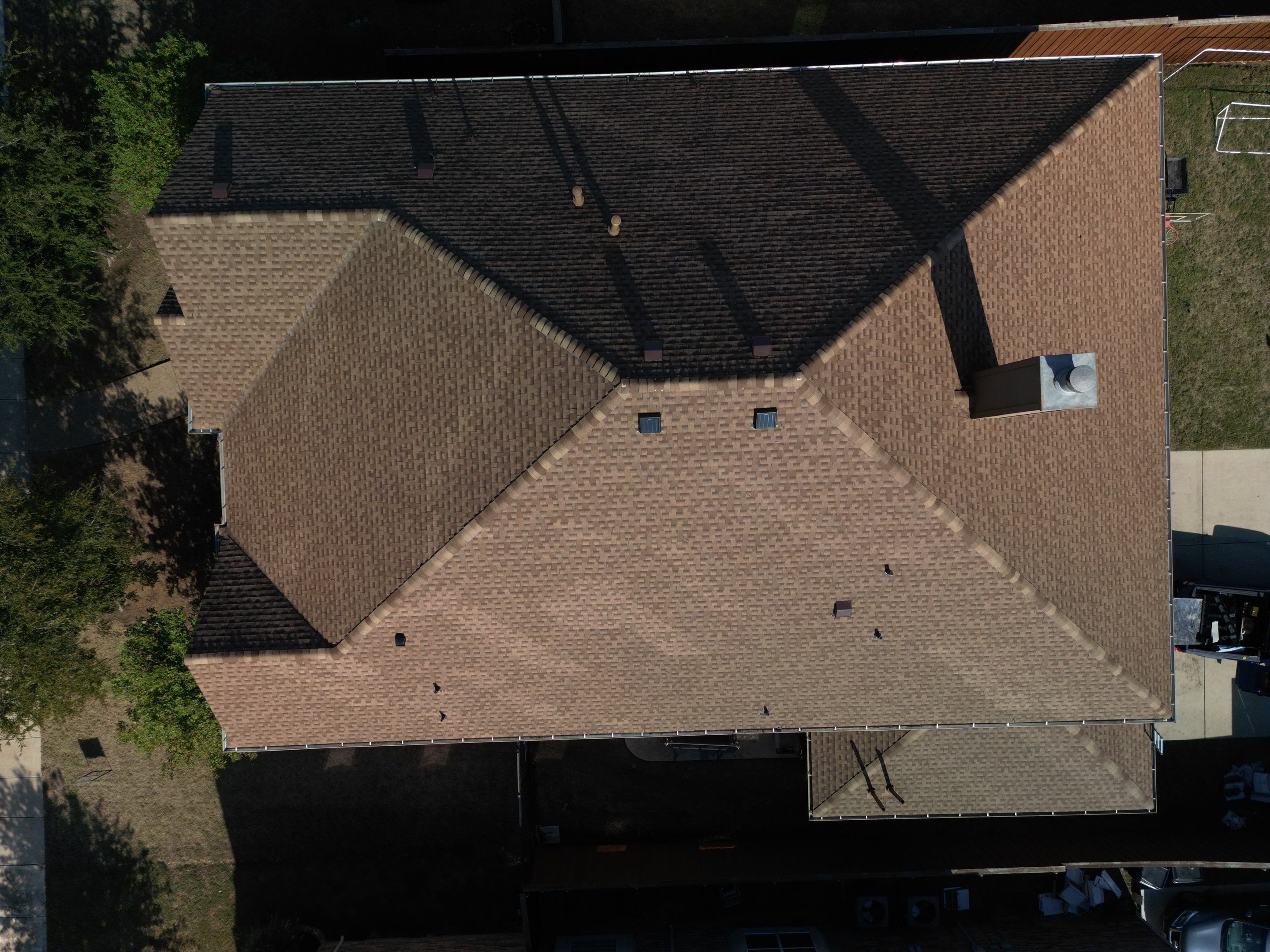Storm Roof Damage Replacement in Frisco by First United Roofing & Construction