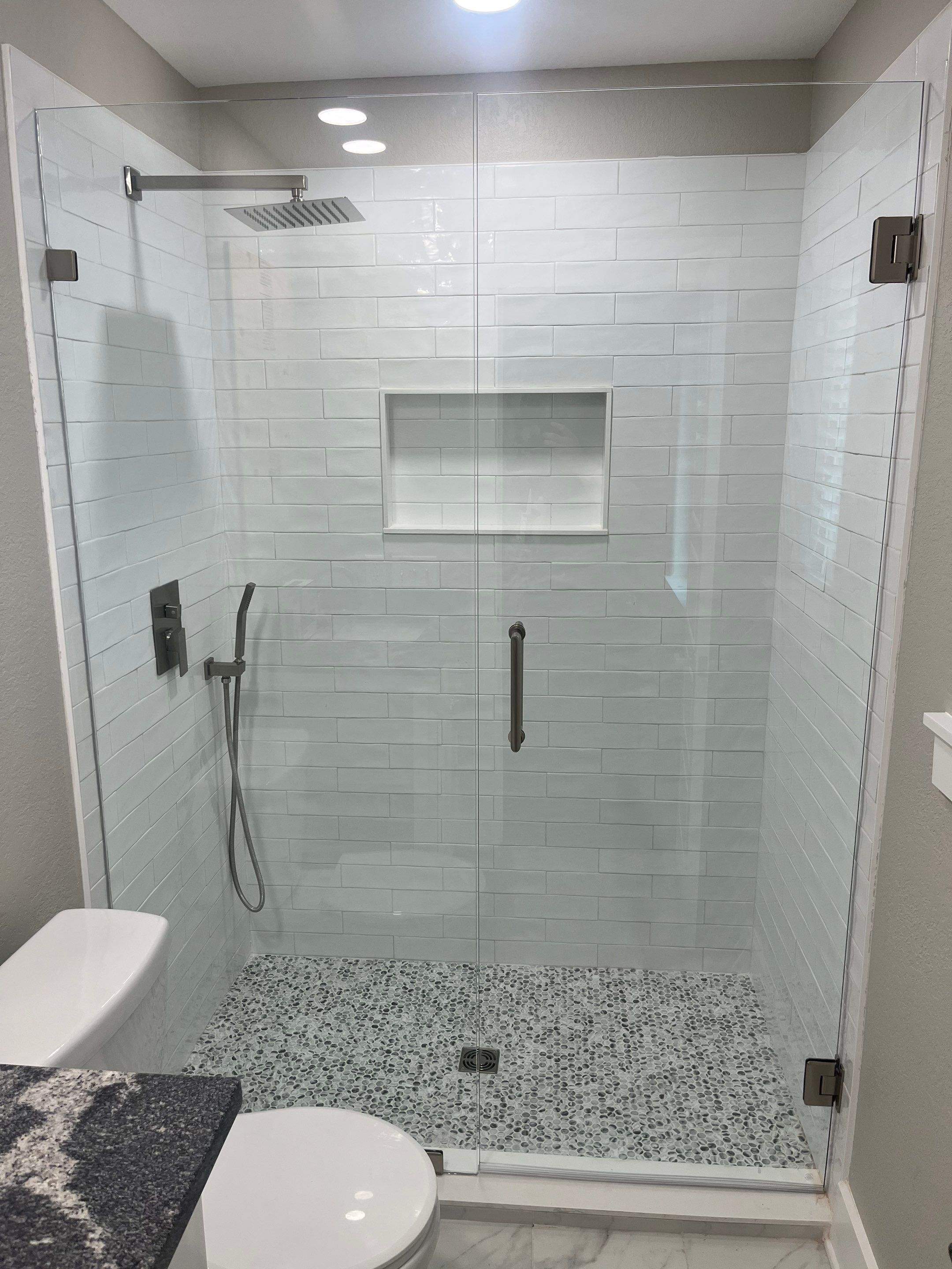 Shower Pictures by Custom Glass Service
