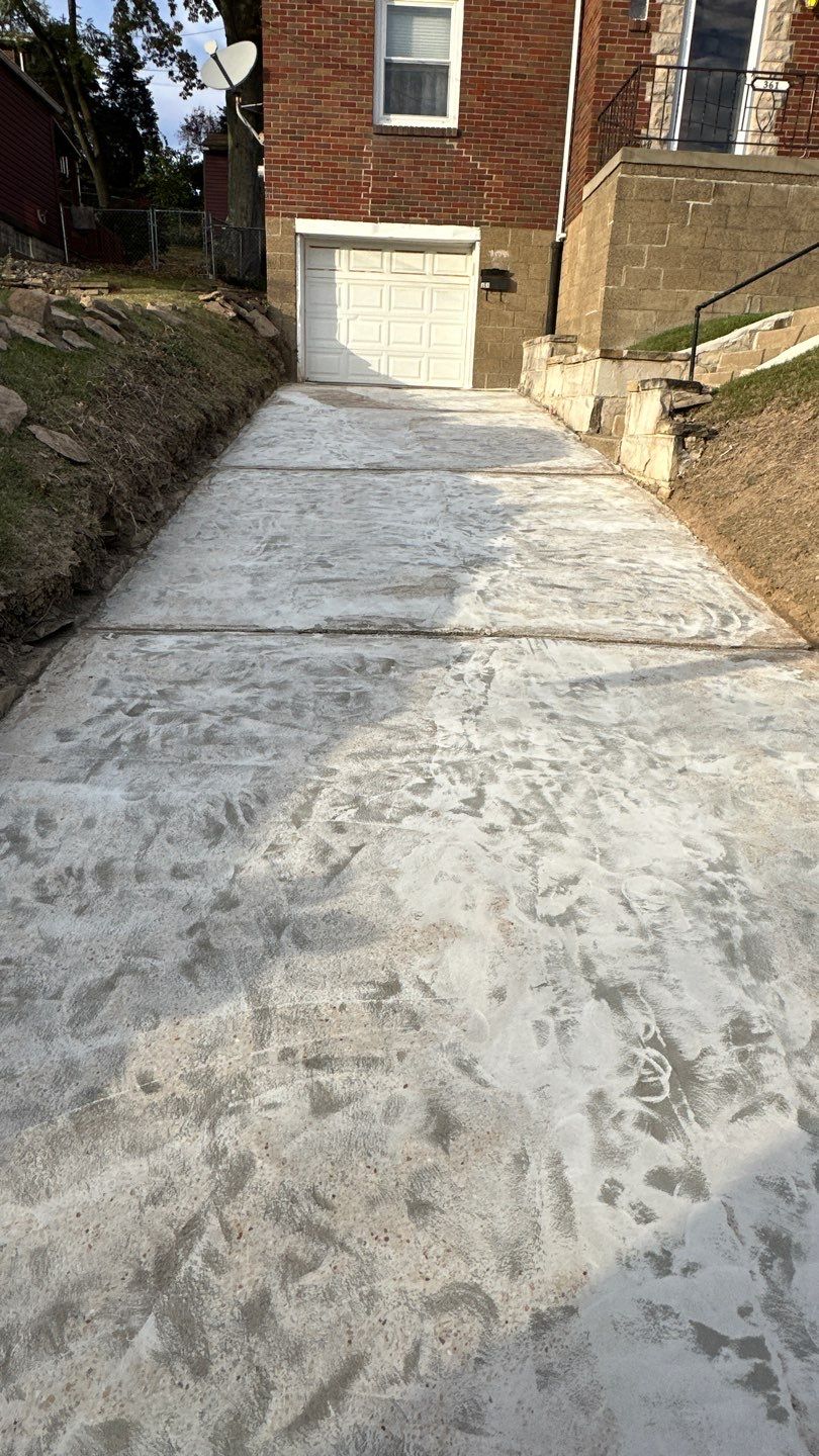 Driveway Project in Pittsburgh by Floors in a Day, Inc