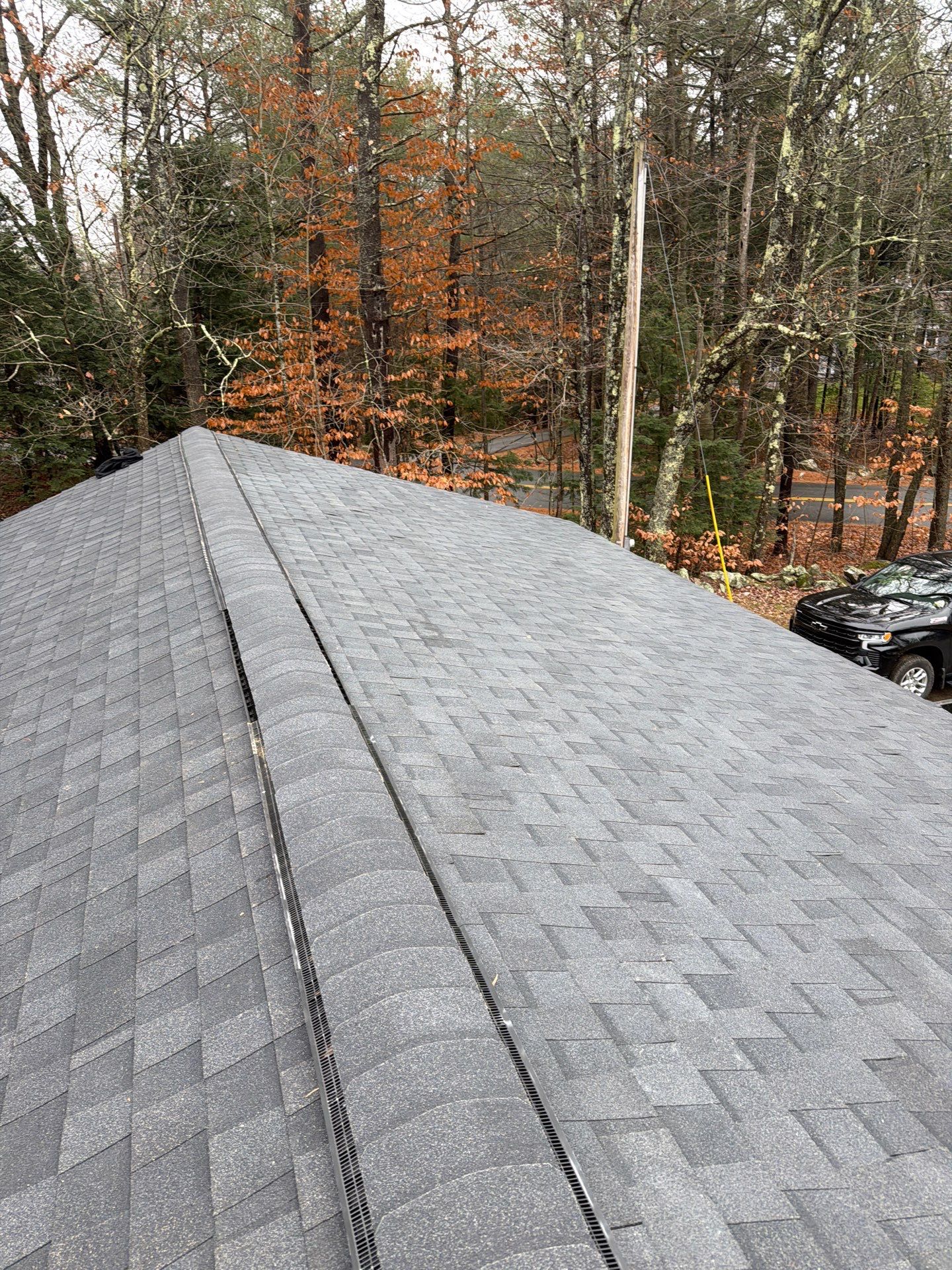 Lisbon Maine OC Roof install by Tall pine roofing