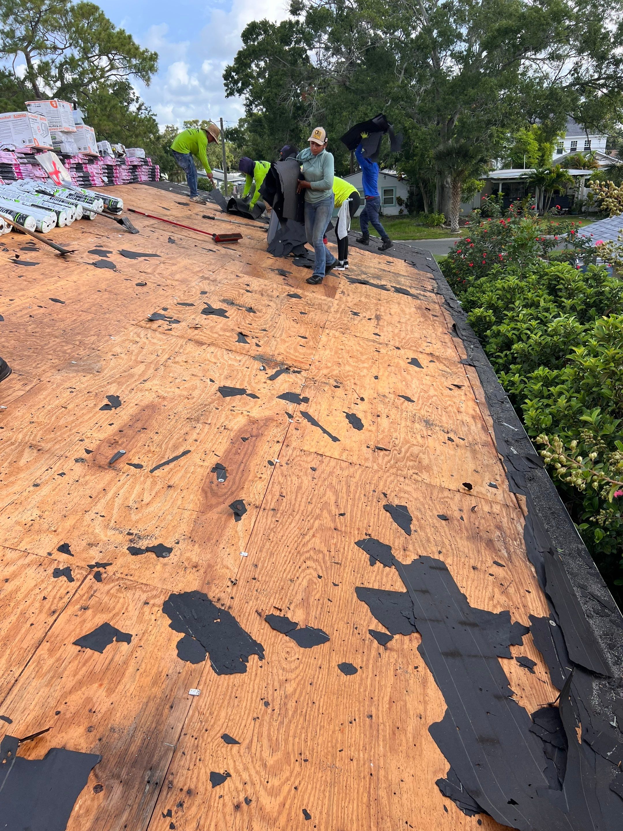 Project in St. Petersburg 33703 by Mitchell Roofing Company LLC 