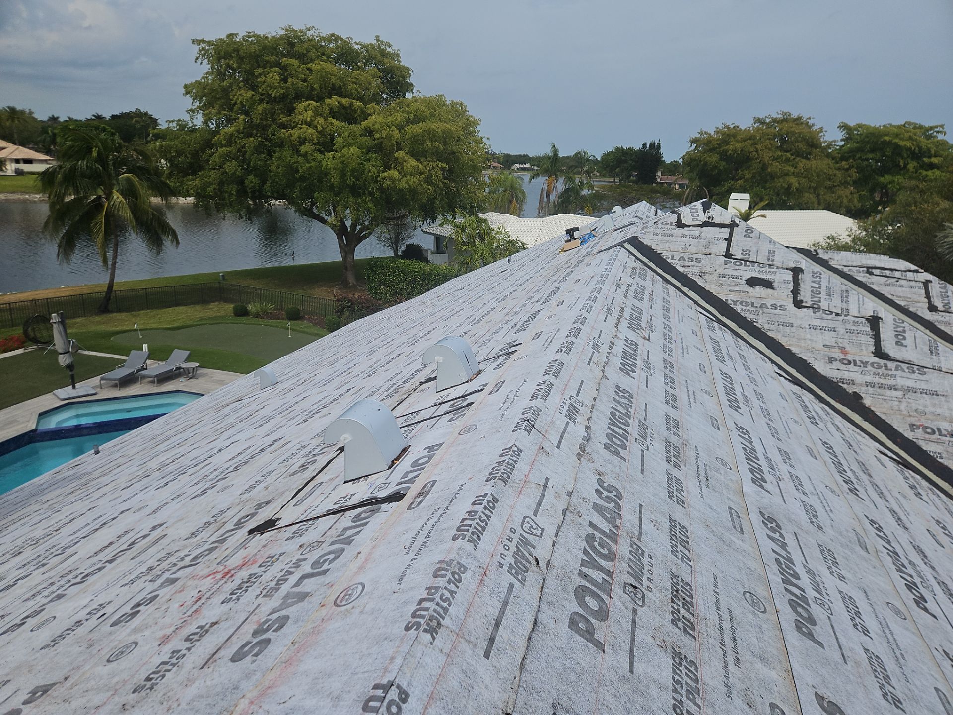 Residential Roofing Installation using WestLake Roofing Tile by BLUES BROTHERS ROOFING