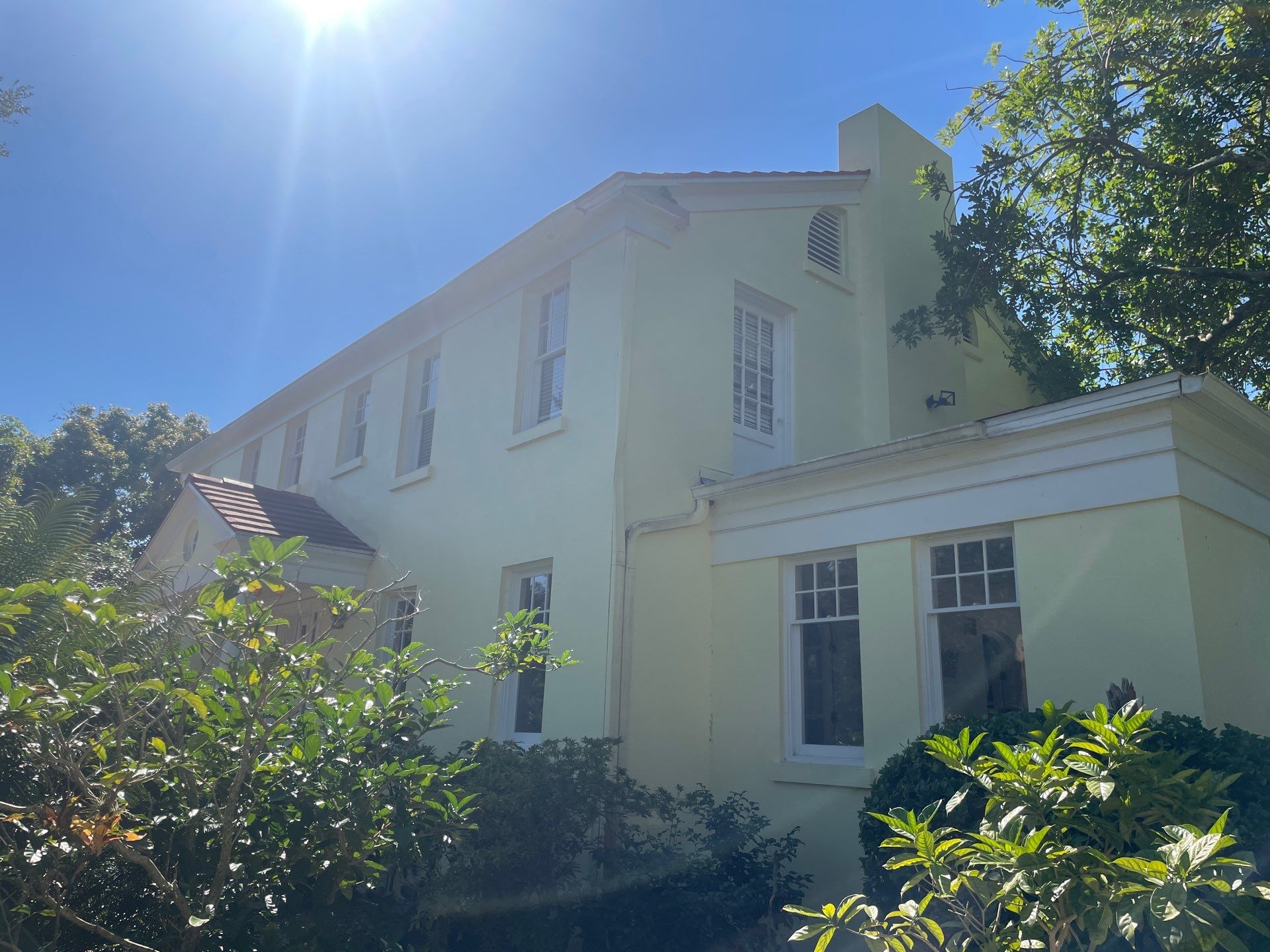 White Gutters Repair and Installation in Sarasota FL by Gutter Professors