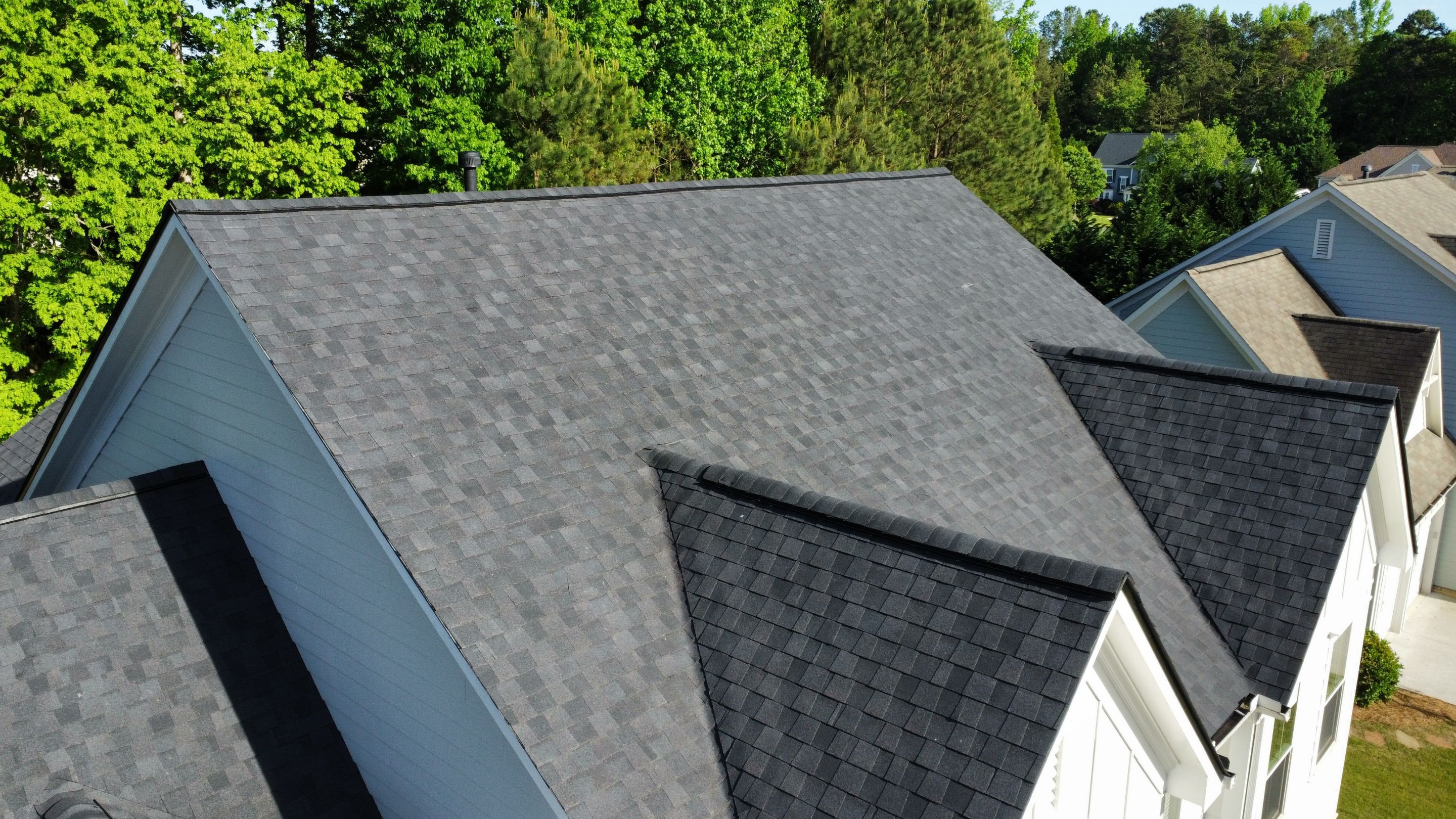 Canton, GA Roof Replacement CertainTeed Landmark Charcoal Black by Reset Roofing