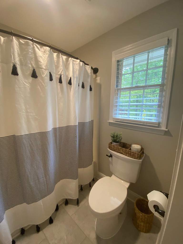 Russet Master Bath by Pillar and Pine