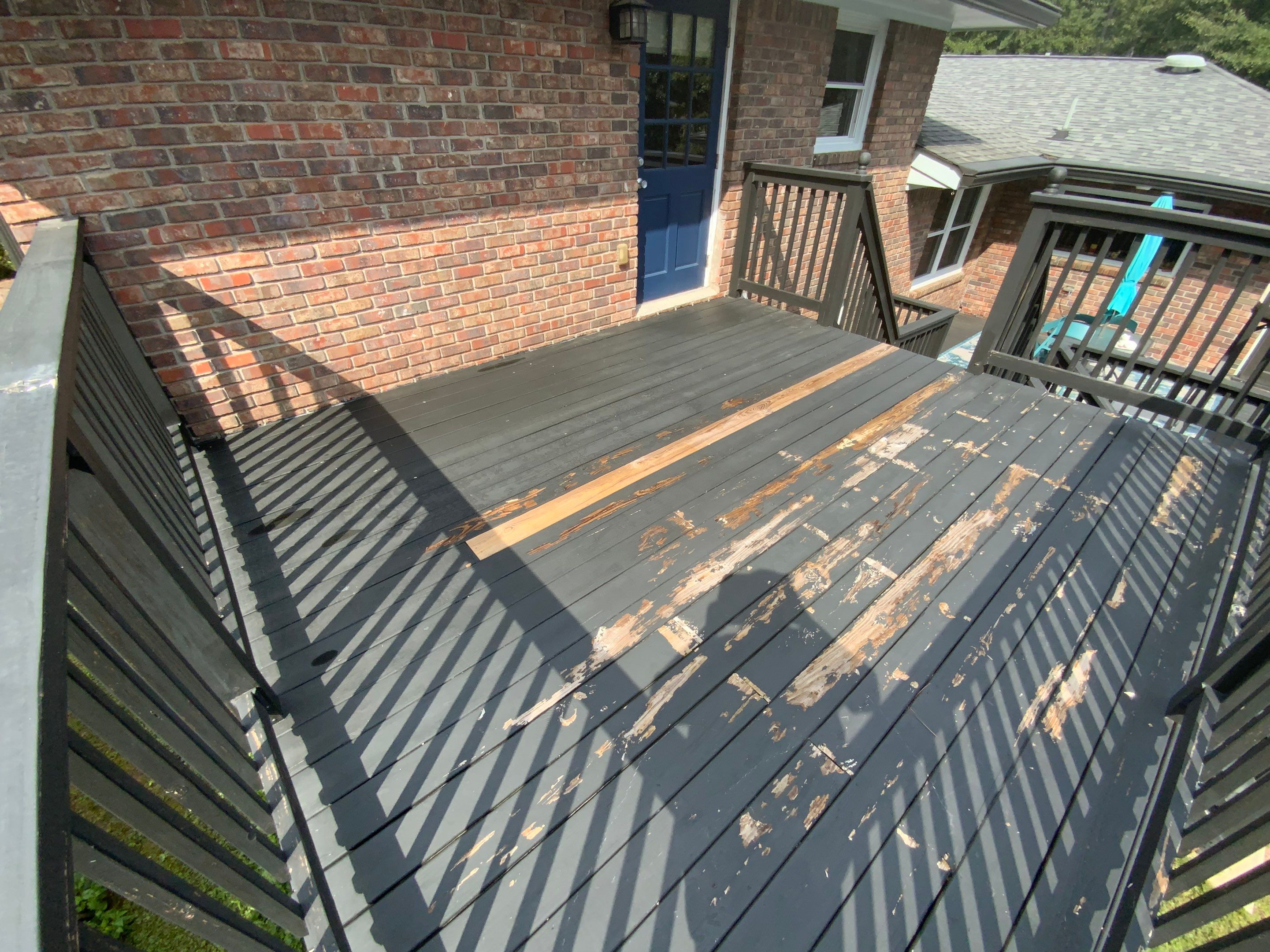 Full Exterior Trim Painting and Multi-Level Deck Staining by Swift Home Renovations